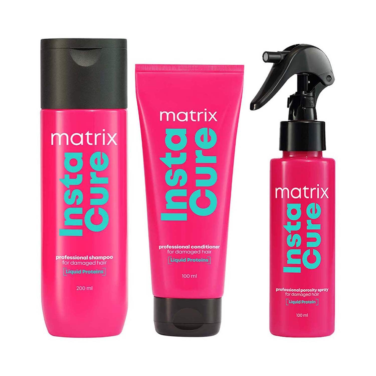 Matrix | Matrix Opti.Repair Professional Liquid Protein Shampoo+Conditioner+Porosity Spray