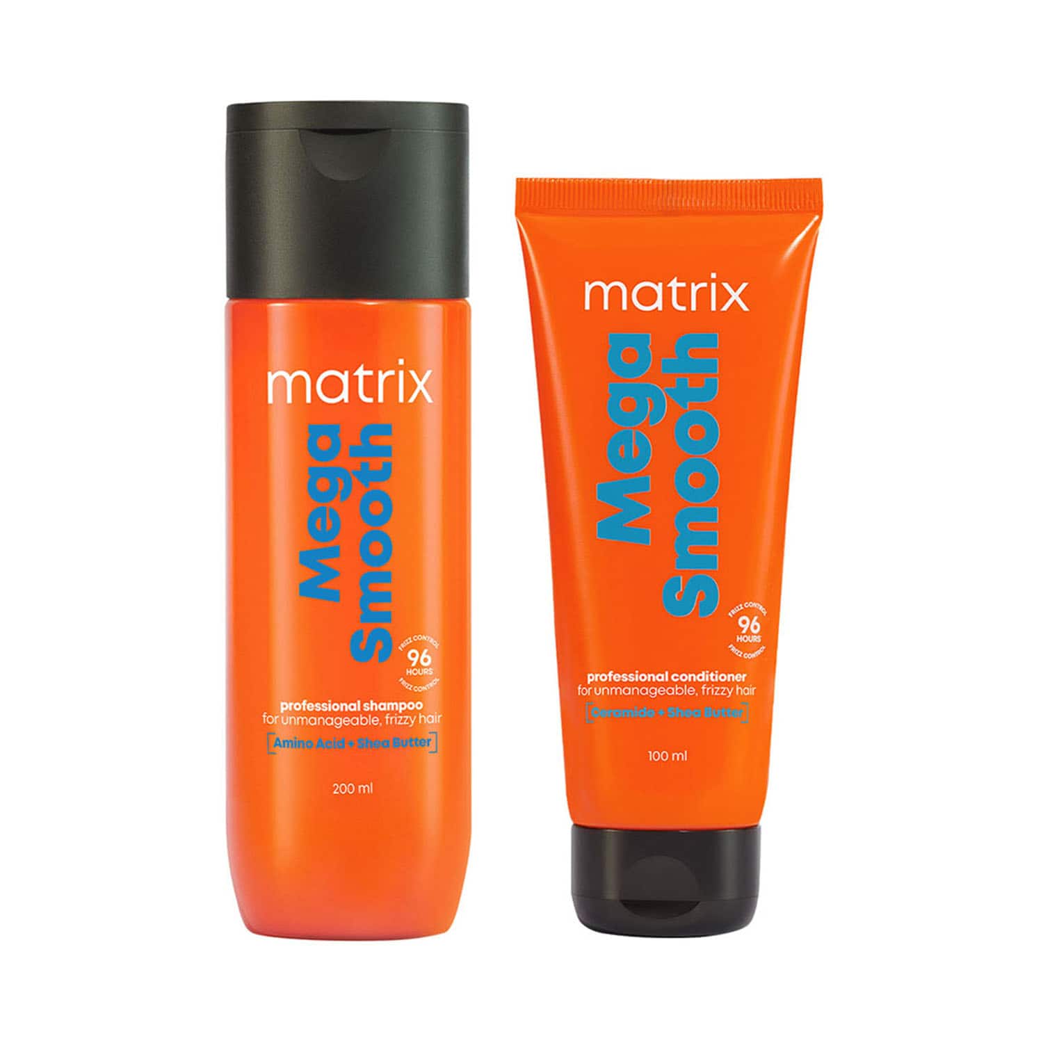 Matrix | Matrix Opti.Care Shampoo & Conditioner for Frizzy Hair 96Hr Frizz Control (200 ml+98 g)