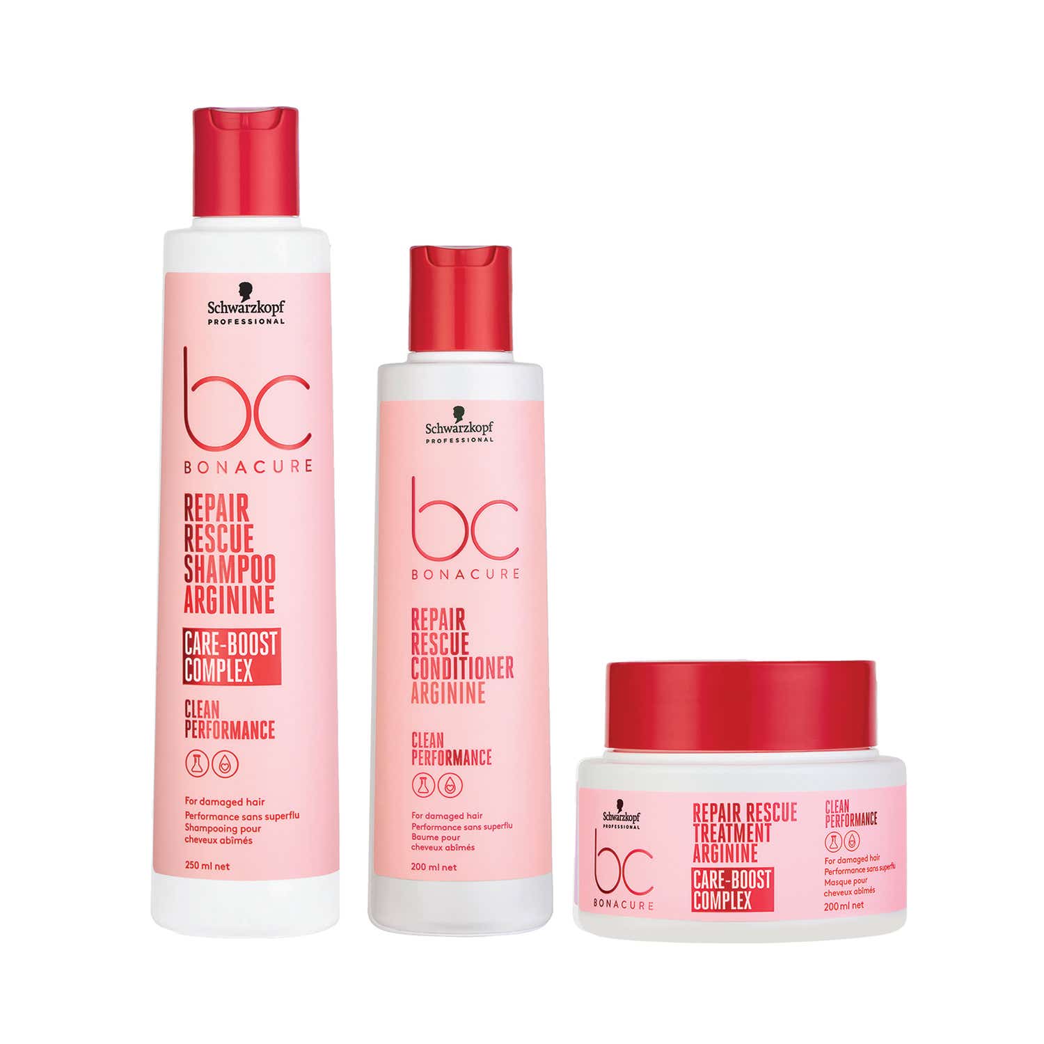 Schwarzkopf Professional | Schwarzkopf Professional Bonacure Damage Repair Combo with Arginine - (Shampoo + Conditioner + Mask)