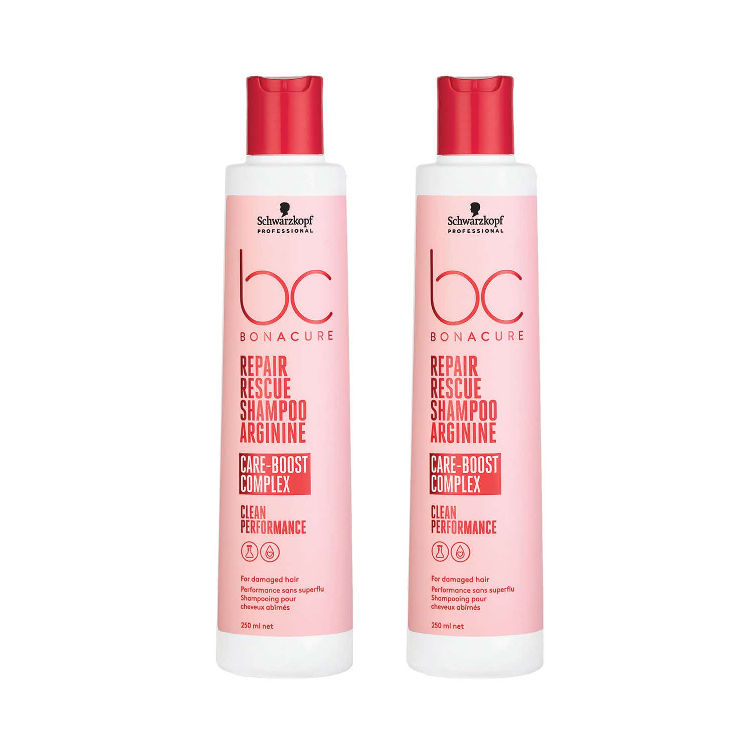 Schwarzkopf Professional | Schwarzkopf Professional Bonacure Repair Rescue Shampoo Pack of 2 Combo (250 ml x 2)