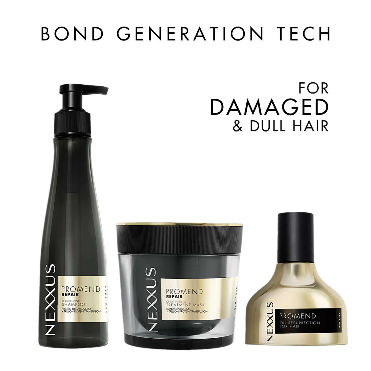 Nexxus | Nexxus Promend Repair Shampoo, Hair Mask &  Serum Combo