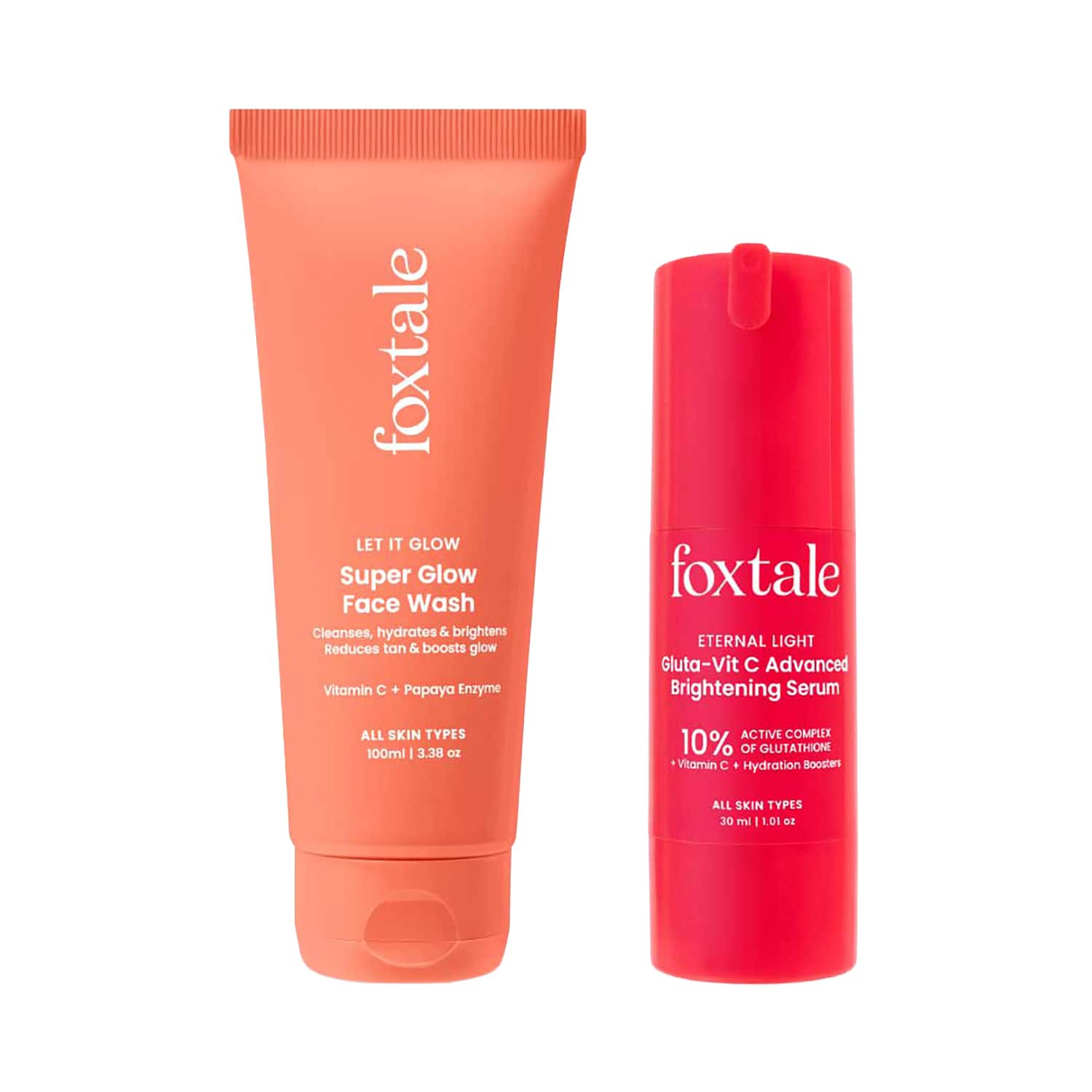 Foxtale | Foxtale Double Glow Duo – Tan-Free, Bright & Radiant Skin