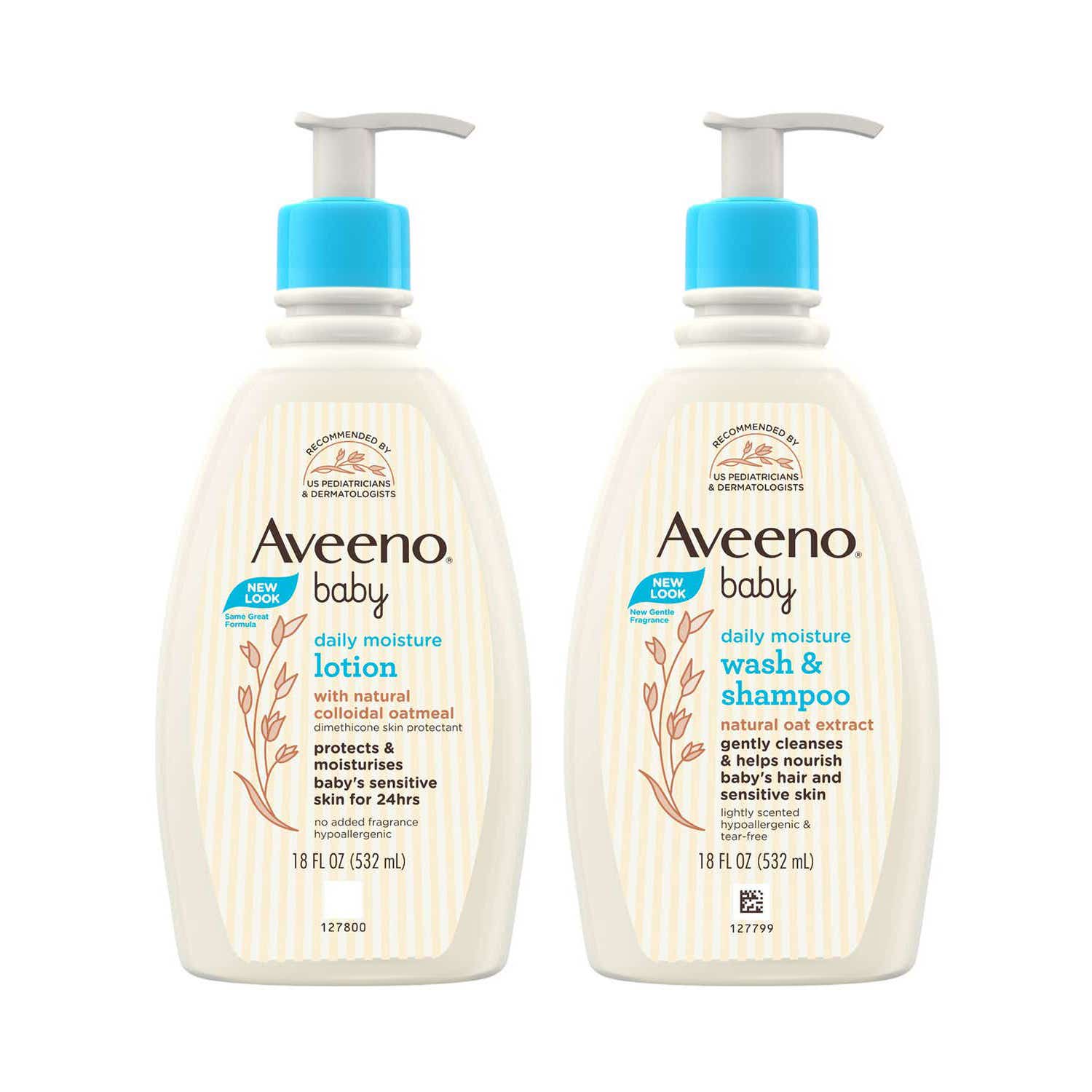 Aveeno | Aveeno Baby Daily Moisture Wash , Shampoo & Lotion Combo