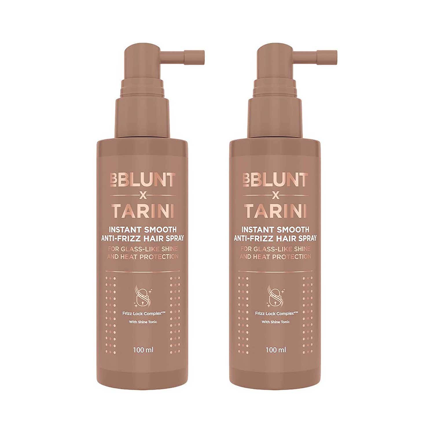BBlunt | BBlunt X Tarini - Instant Smooth Anti-Frizz Hair Spray Combo
