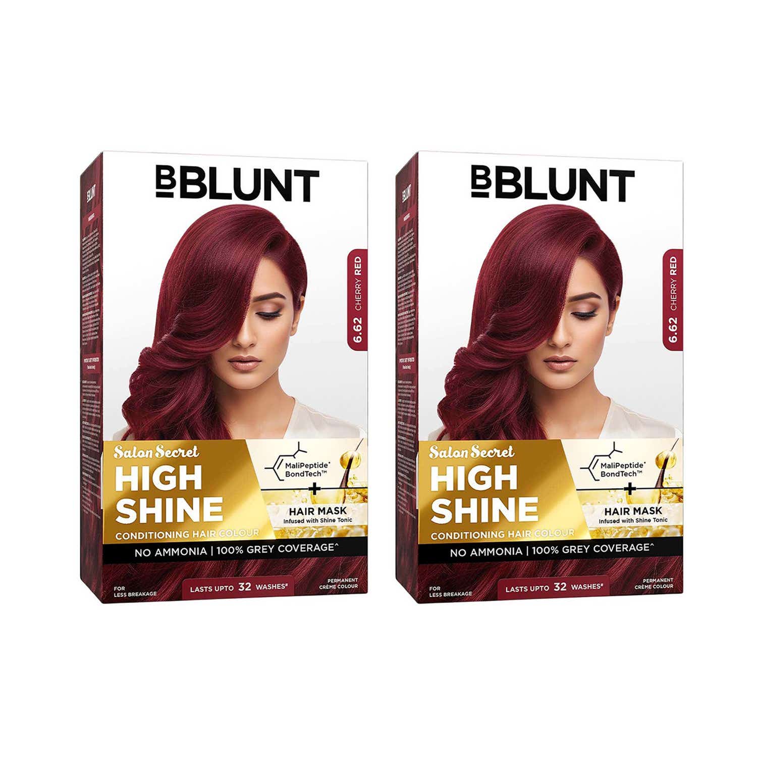 BBlunt | BBlunt Salon Secret High Shine Conditioning Hair Colour Cherry Red Combo