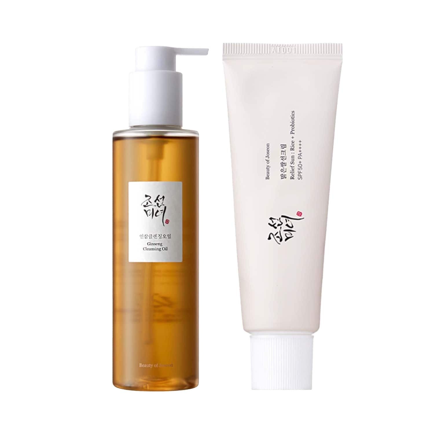 Beauty of Joseon | Beauty of Joseon AM & PM Skincare Essentials Combo - Cleansing Oil + Sunscreen