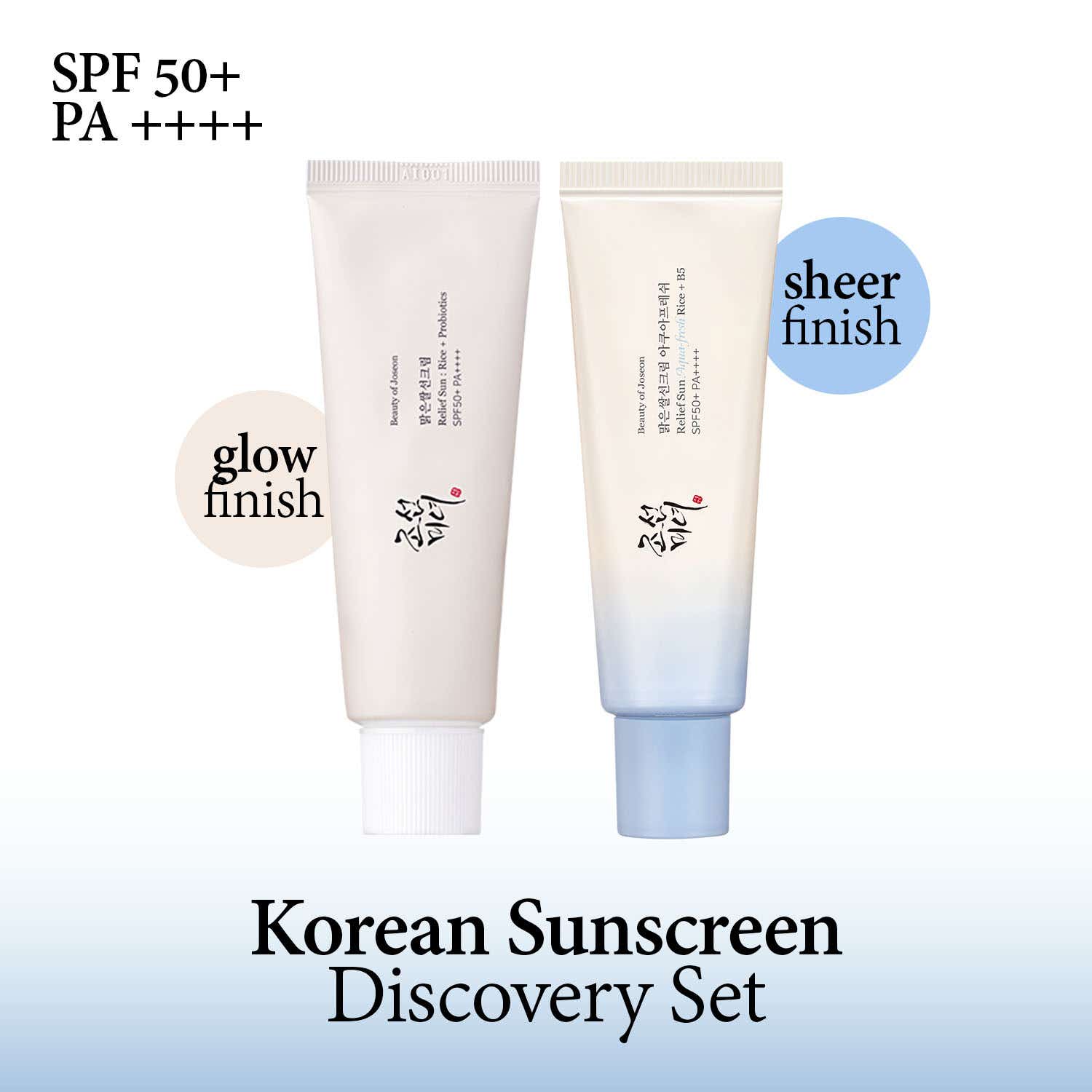 Beauty of Joseon | Beauty of Joseon Korean Sunscreen Discovery Set - Relief Sun Original + Aqua-Fresh Combo