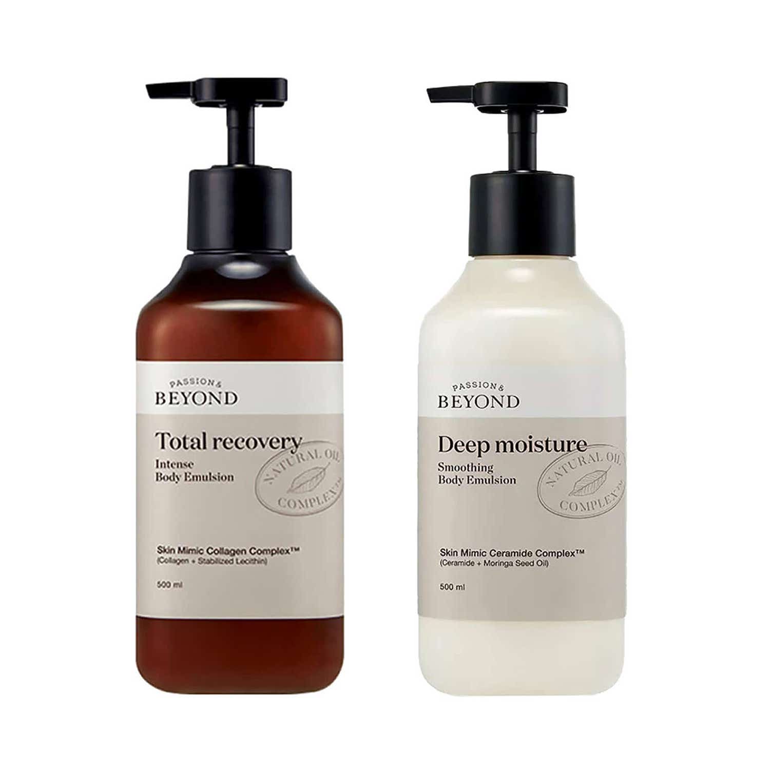 Beyond | Beyond Total Recovery Intense Emulsion &  Deep Moisture Smoothing Body lotion Combo