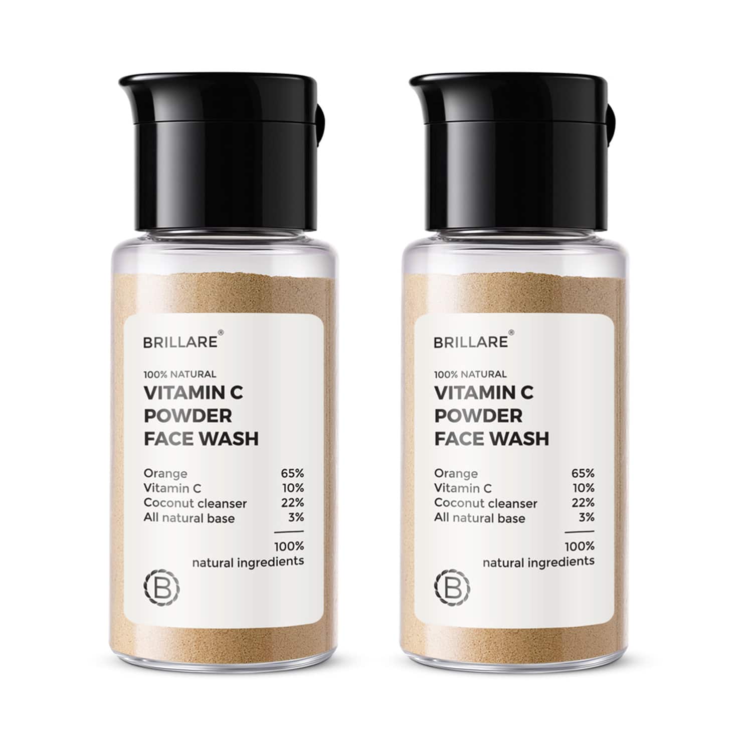 Brillare | Brillare Vitamin C Powder Face Wash (15g) Combo For Bright, Radiant Skin