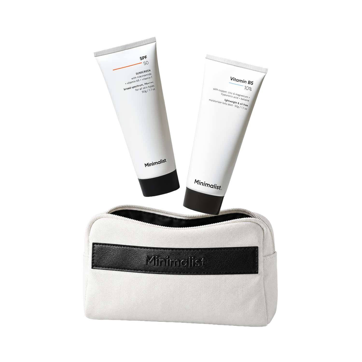 Minimalist | Minimalist Barrier Repair & SPF Duo - Moisturizer + Sunscreen