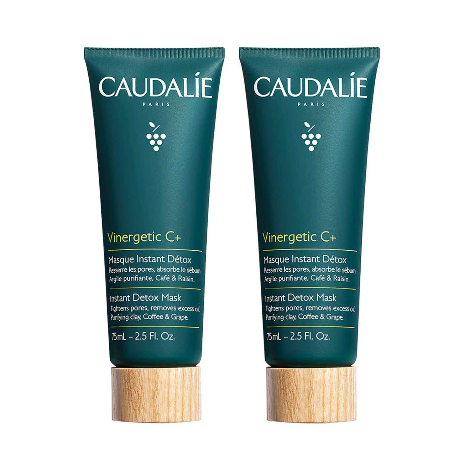 Caudalie | Caudalie Vinergetic C+ Instant Detox Mask 75 ml Combo