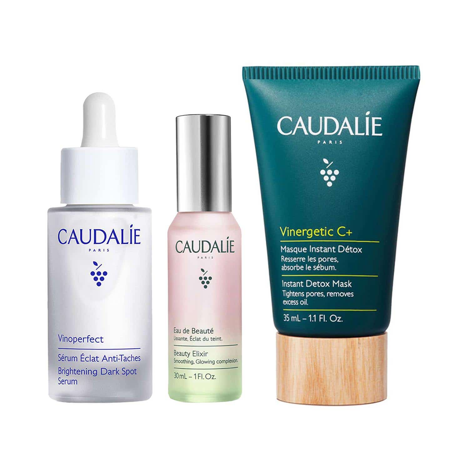 Caudalie | Caudalie Beauty Elixir Mist & Detox Mask 35 Combo