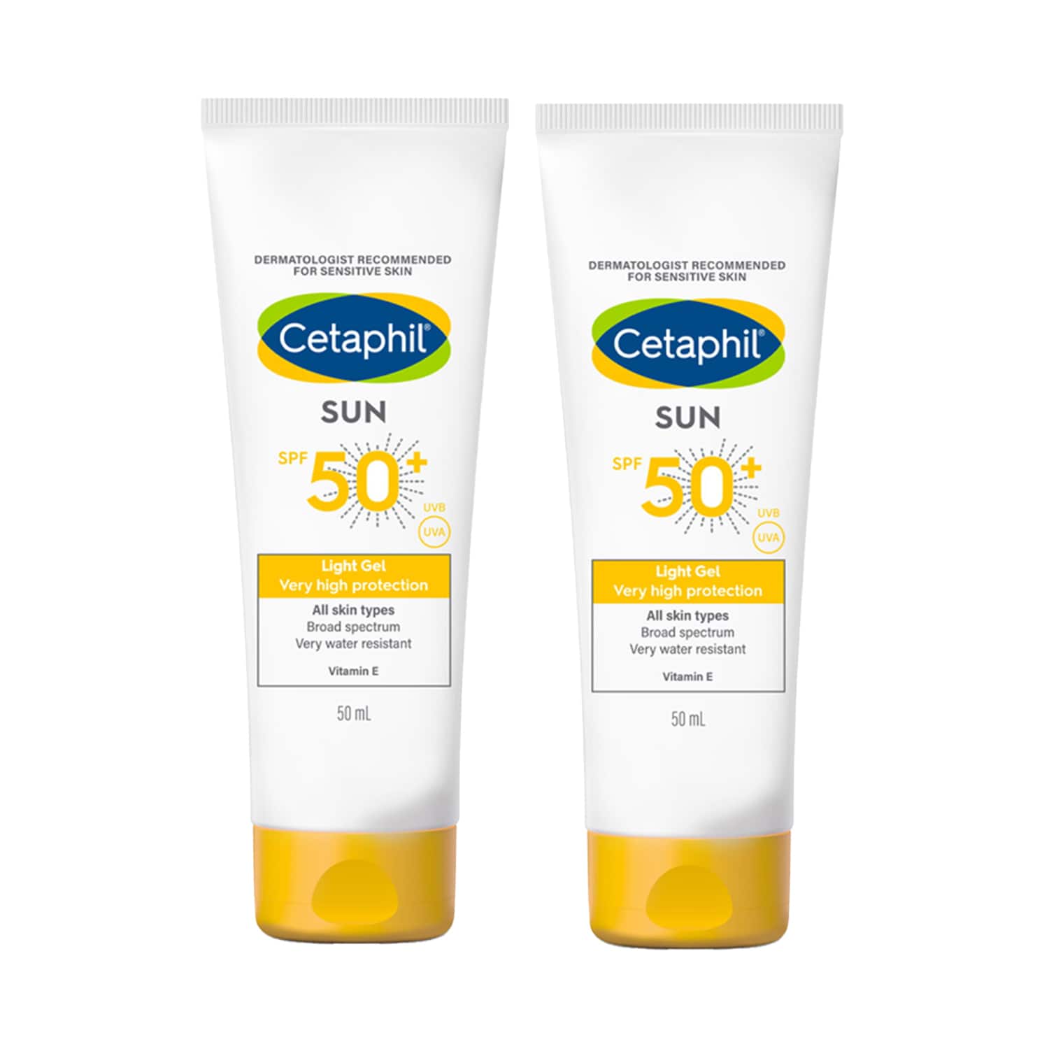 Cetaphil | Cetaphil Sun Spf 50+ Light Gel (Pack of 2)