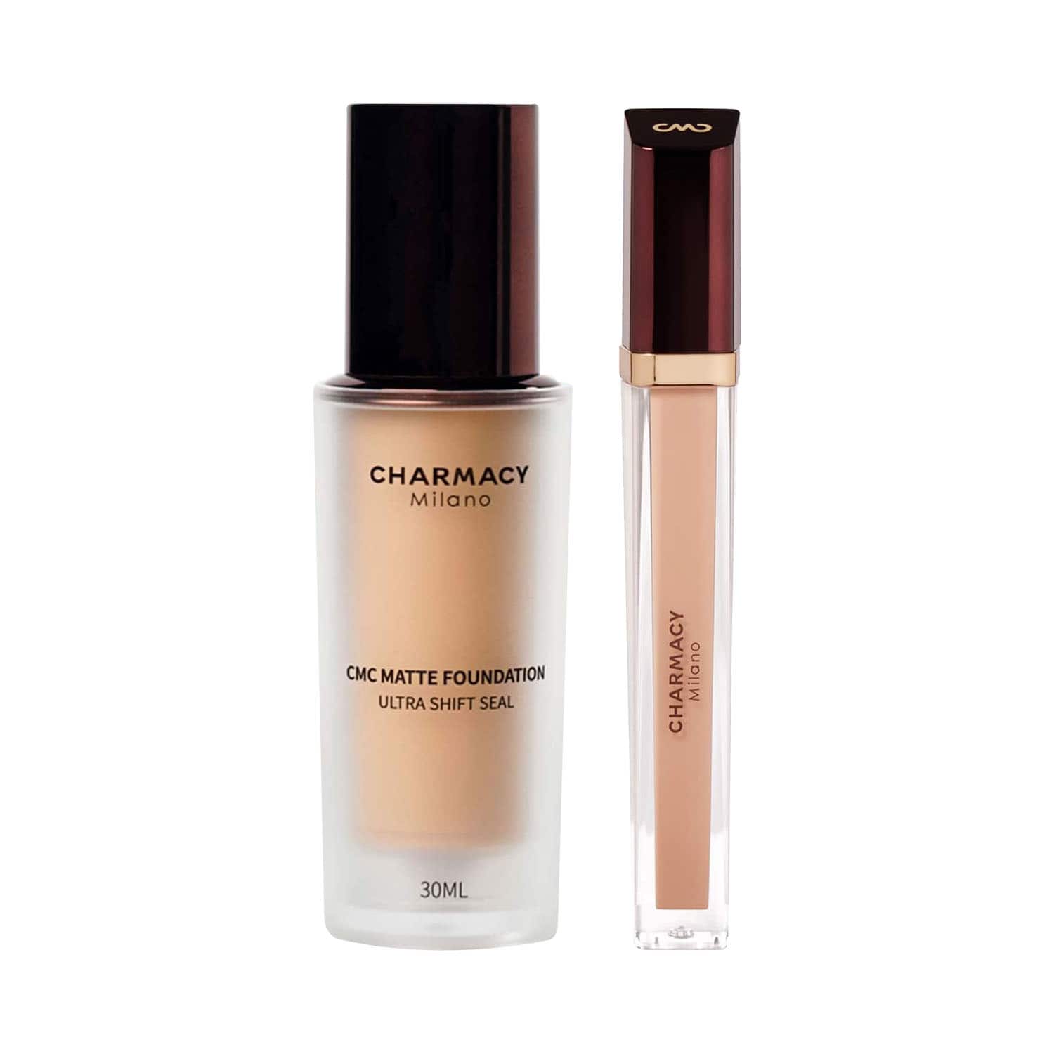 Charmacy Milano | Charmacy Milano Matte Foundation 02 & Concealer 01 Combo