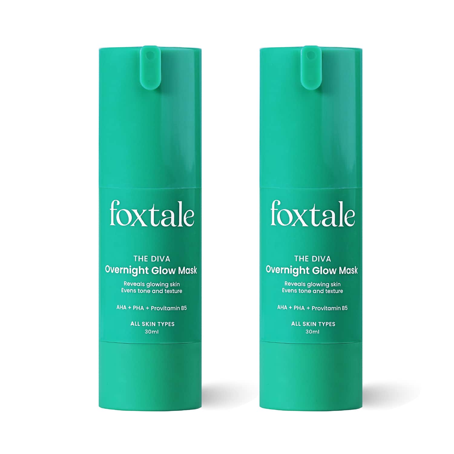 Foxtale | Foxtale The Diva Over Night Glow Mask (30ml) Pack of 2 Combo