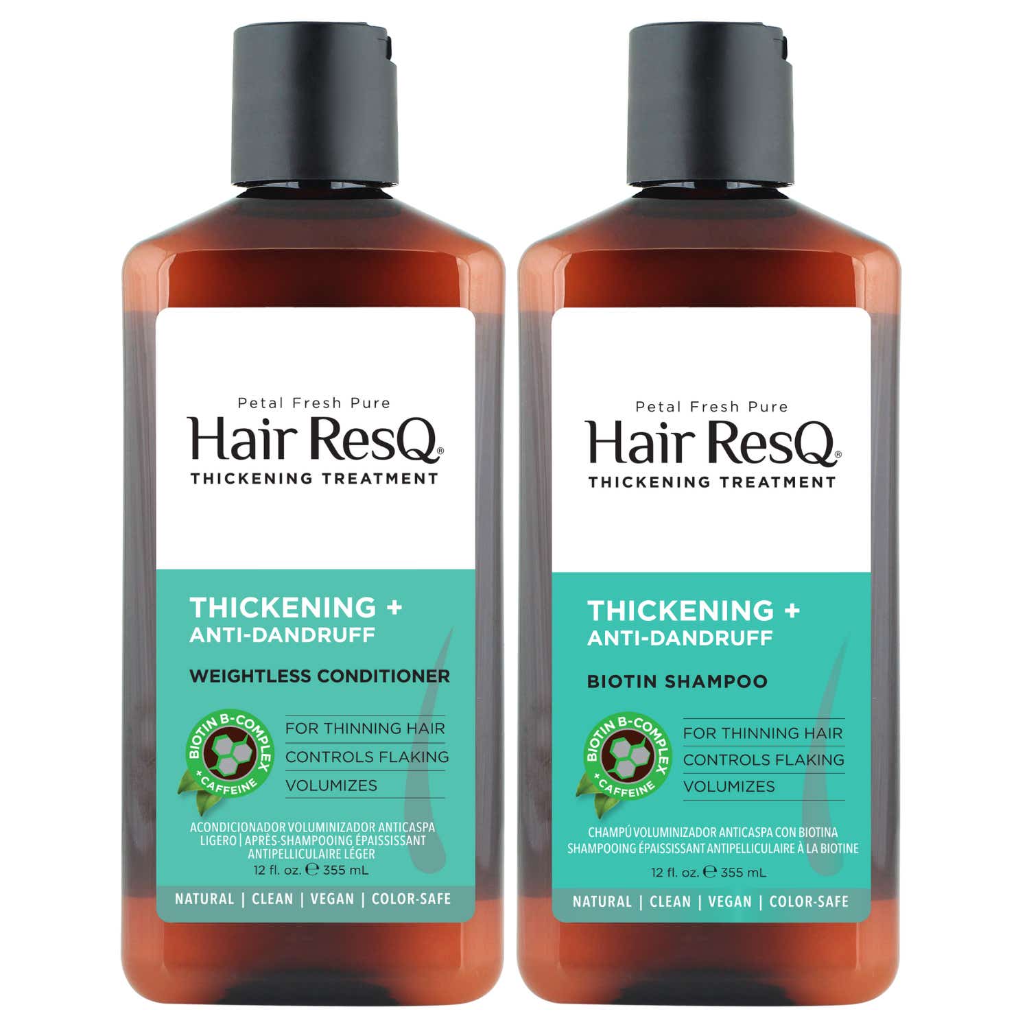 Hair ResQ | Hair Resq Thickening Anti Dandruff Shampoo & Conditioenr Combo