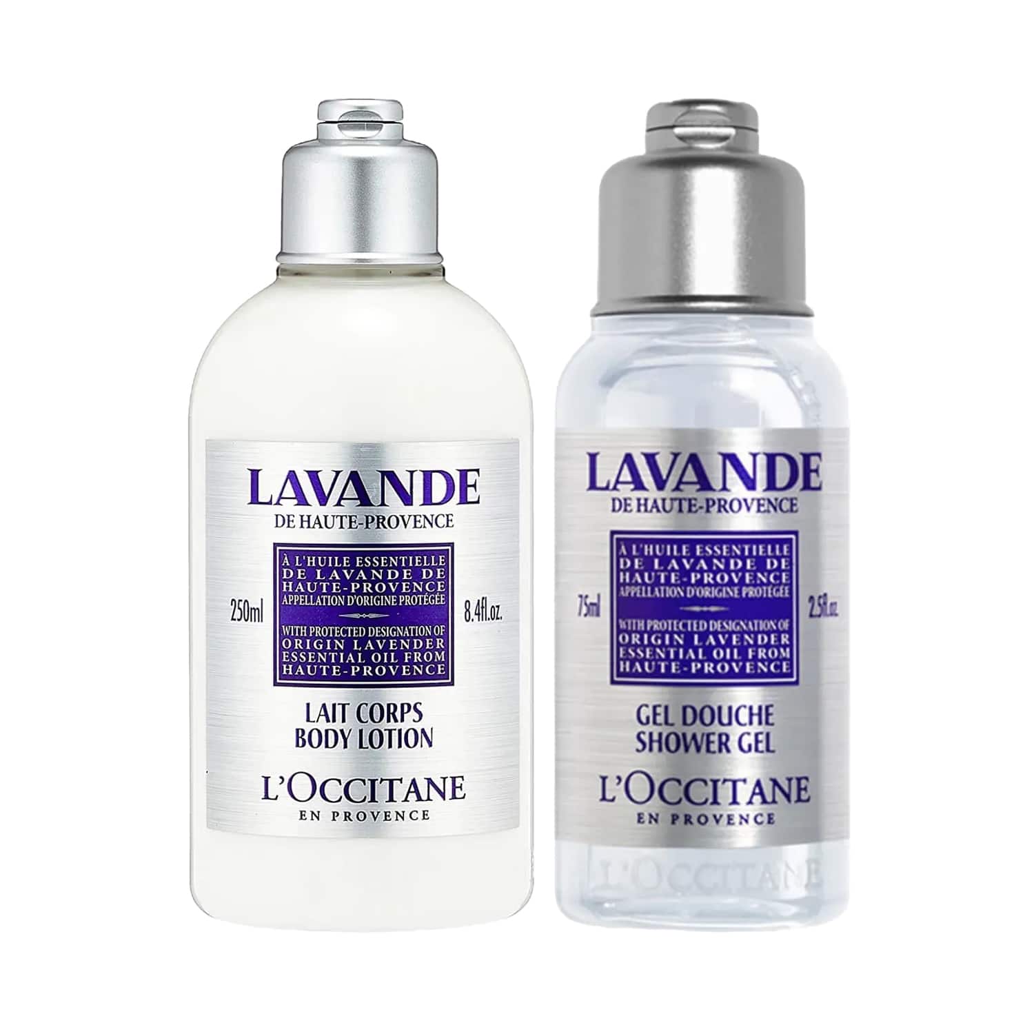 L'occitane | L'occitane Lavender Body Hydration Duo Lavender Shower Gel & Lavender Body Lotion Combo