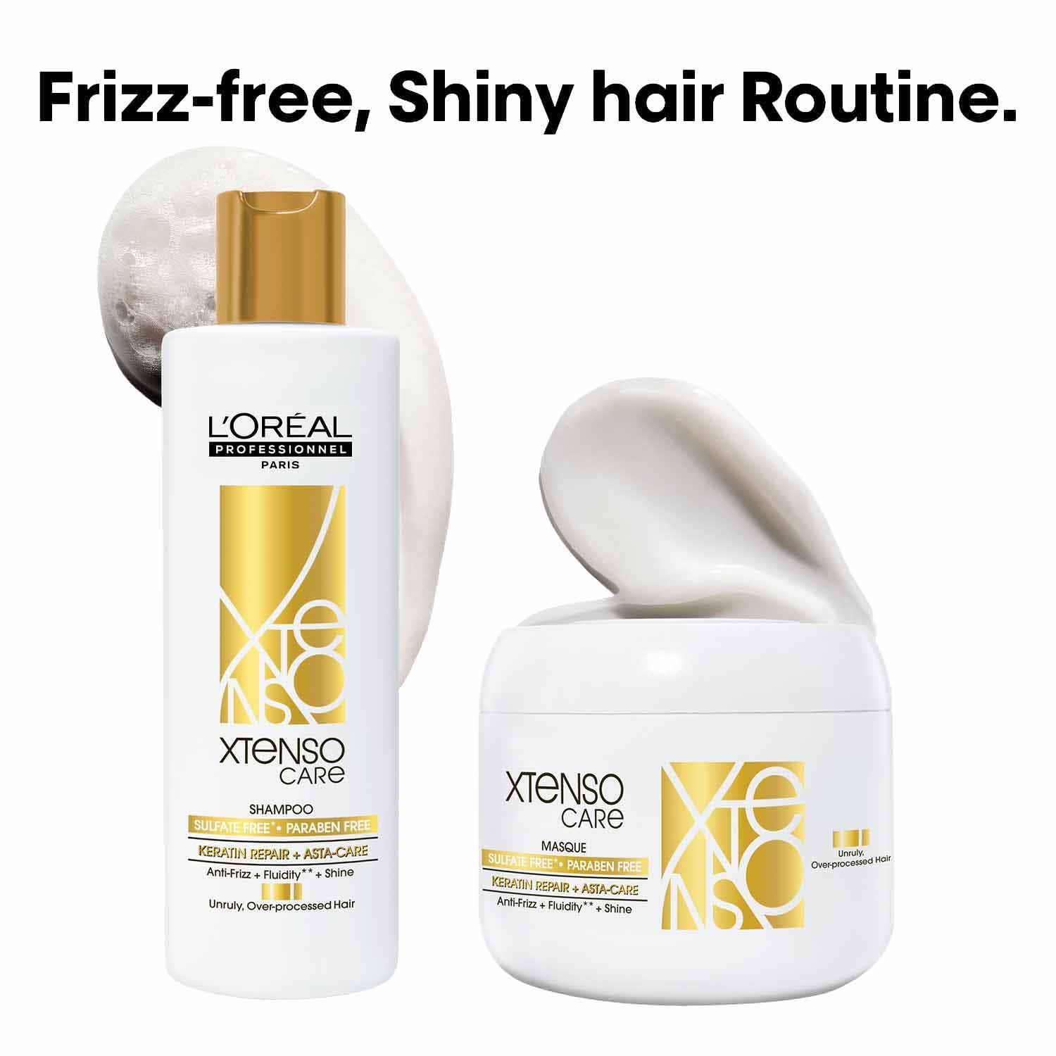L'OREAL PROFESSIONNEL | L'OREAL PROFESSIONNEL X-Tenso Care Sulfate free Shampoo (250 ml) & Masque (196 g)