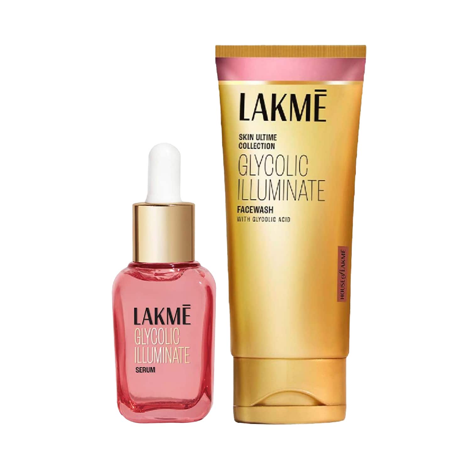 Lakme | Lakme Glycolic Serum & Facewash Combo