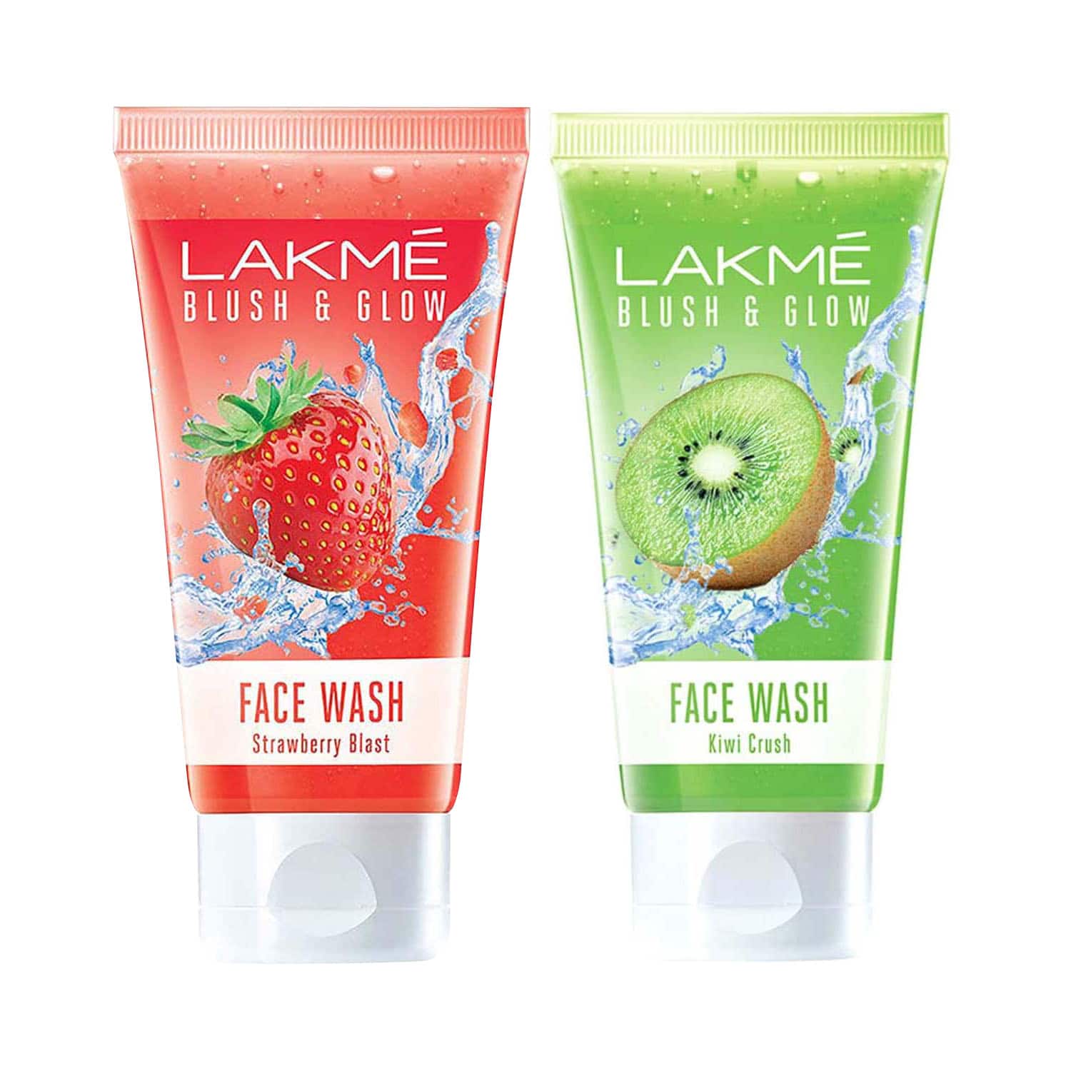 Lakme | Lakme Facewash Strawberry + Kiwi Combo