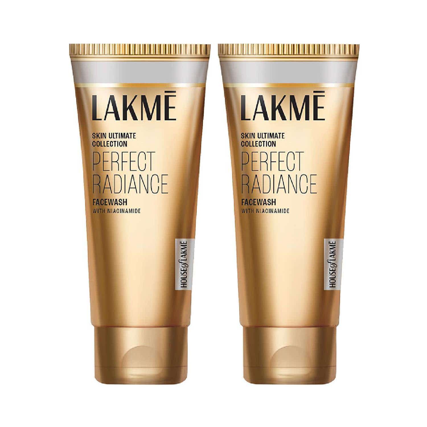 Lakme | Lakme Perfect Radiance Brightening Facewash, 98% Pure Niacinamide Complex 100 g Combo Of 2