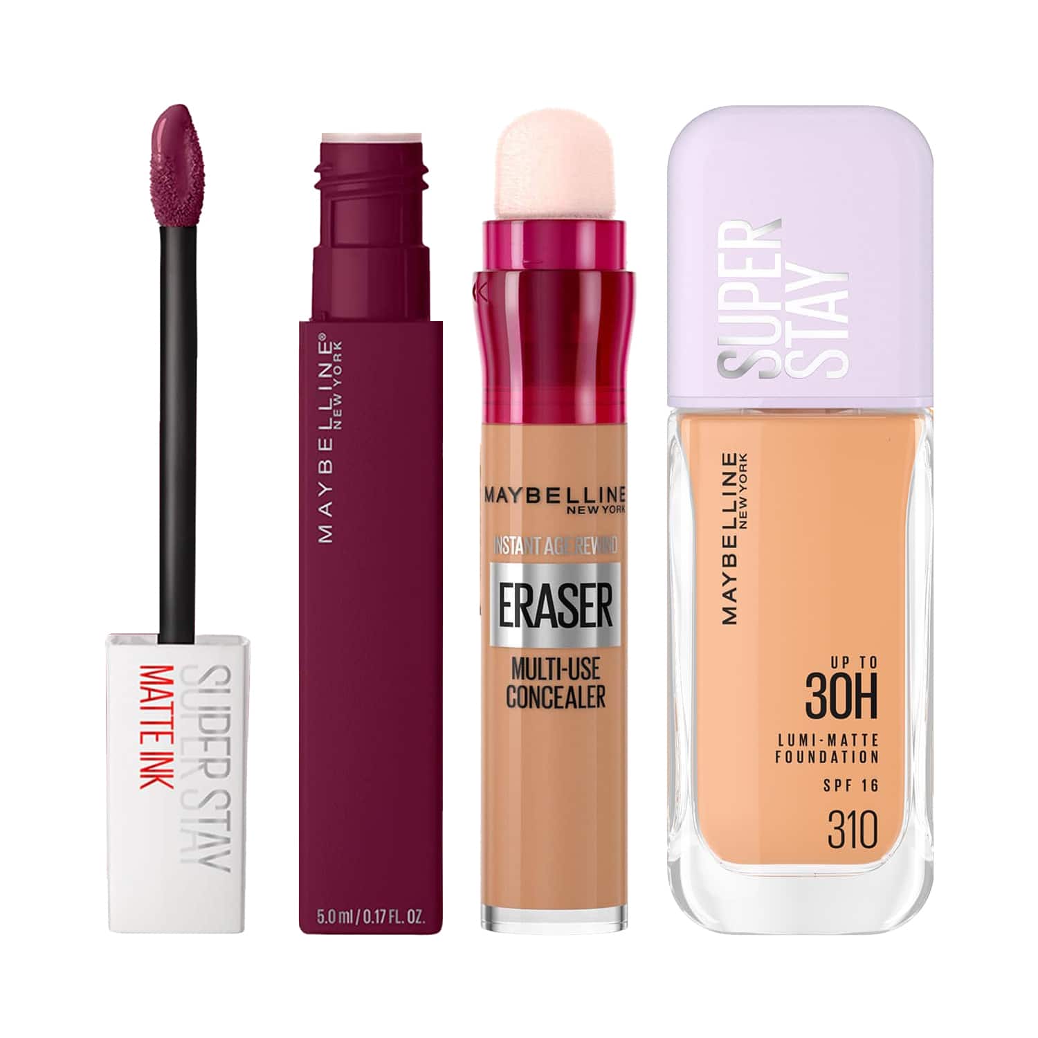 Maybelline New York | Maybelline New York Suhana's Gifting Guide (Variant 2) -Foundation + Concealer + Lipstick