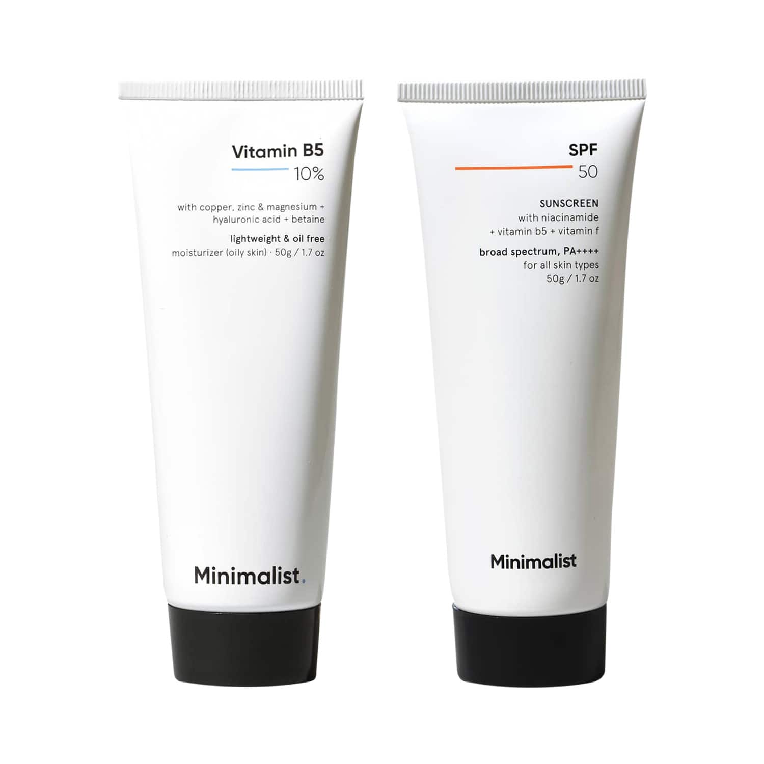 Minimalist | Minimalist Barrier Repair & SPF Duo - Moisturizer + Sunscreen