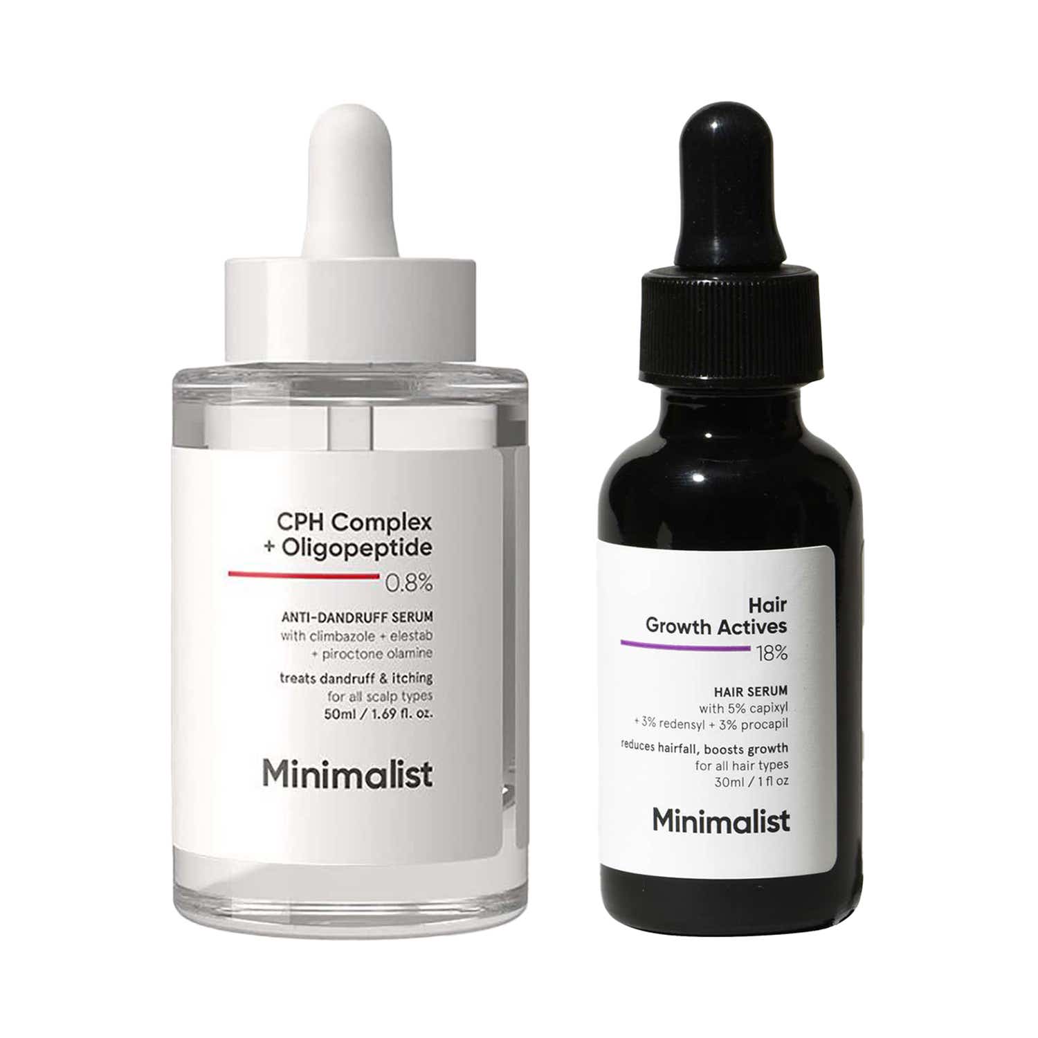 Minimalist | Minimalist Scalp Health (Dandruff + Hair Growth) Combo