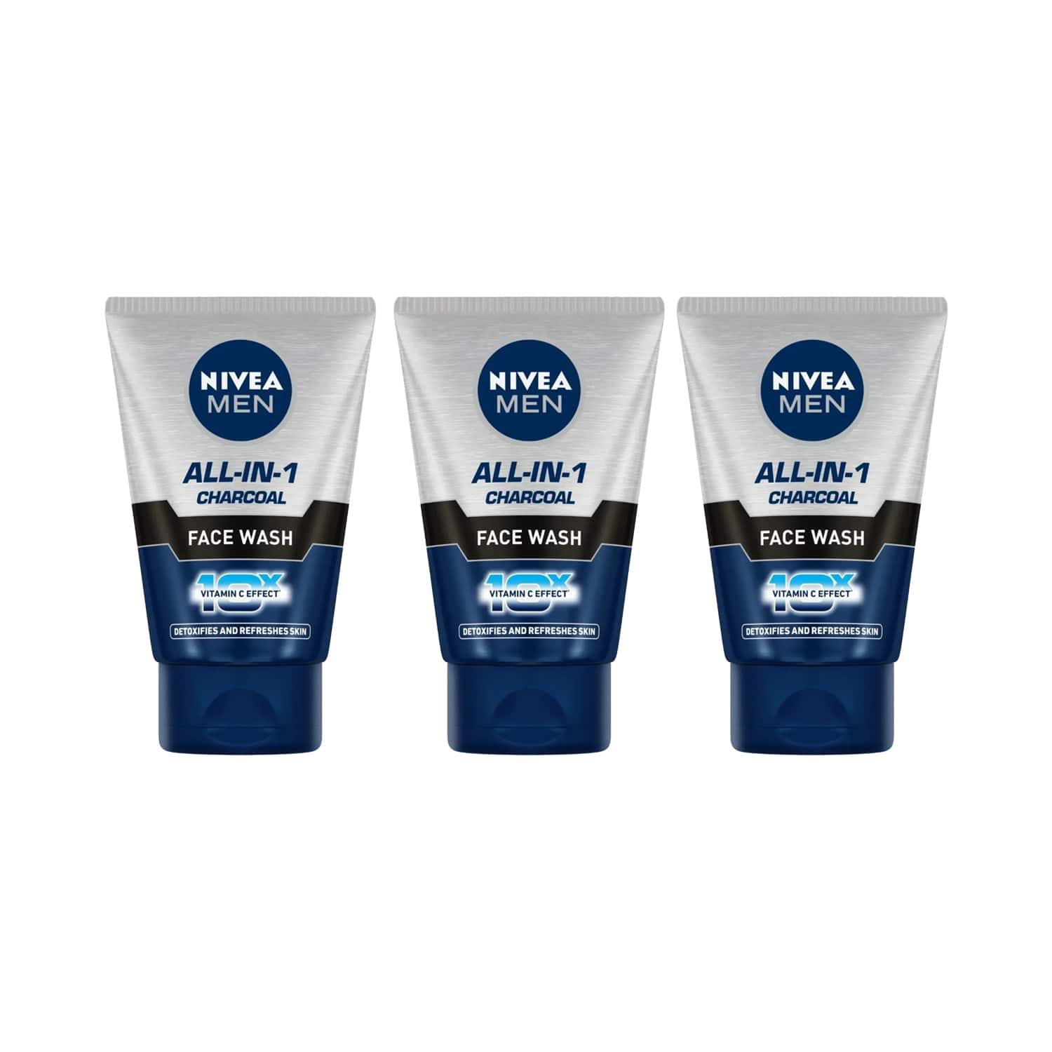 Nivea | Nivea Men All In 1 Facewash (100 g) (Pack Of 3) Combo