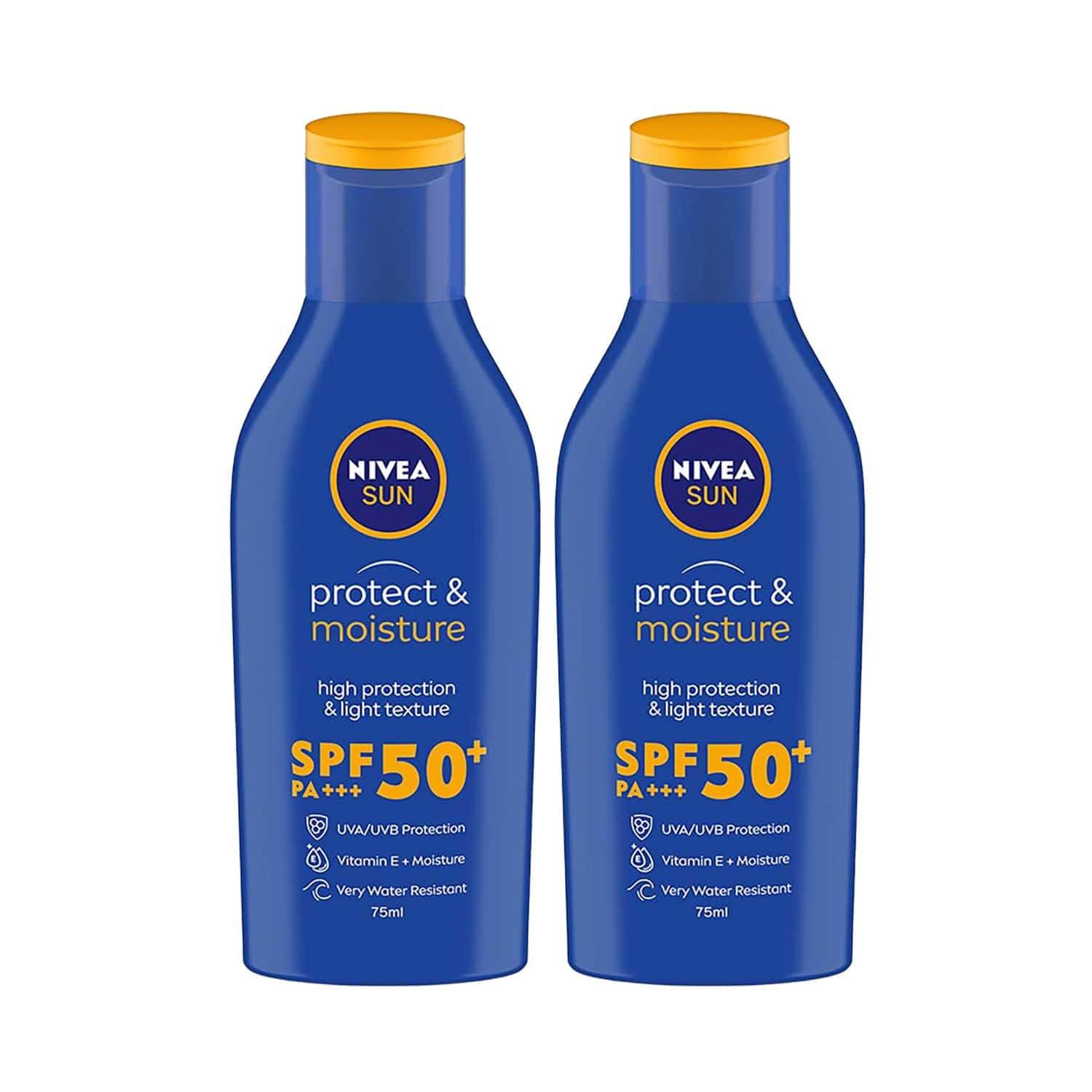 Nivea | Nivea Sun Lotion SPF 50 PA++++ UVA-UVB Combo Pack of 2