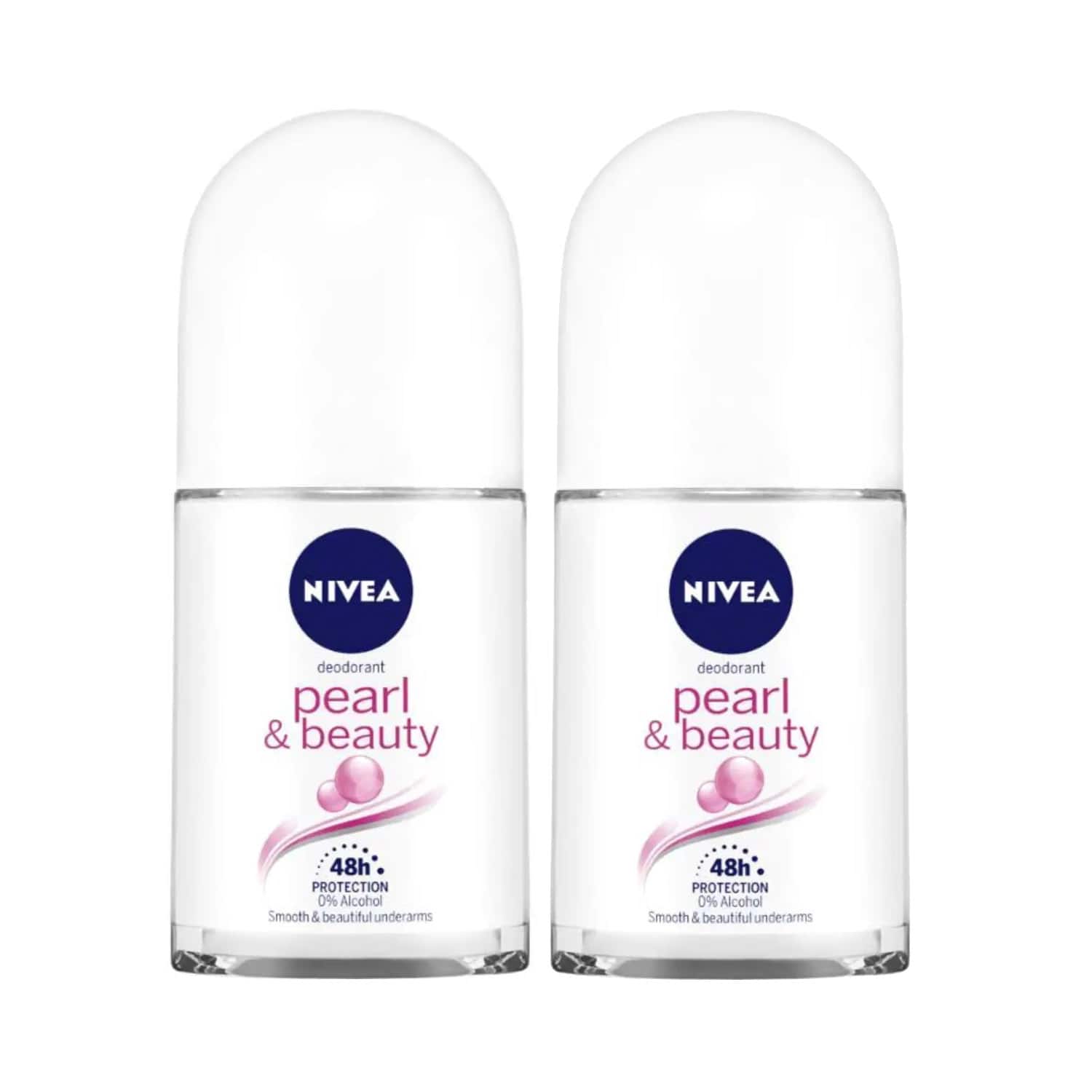 Nivea | Nivea Pearl&Beauty Rollon Female (50ml) Pack of 2 Combo