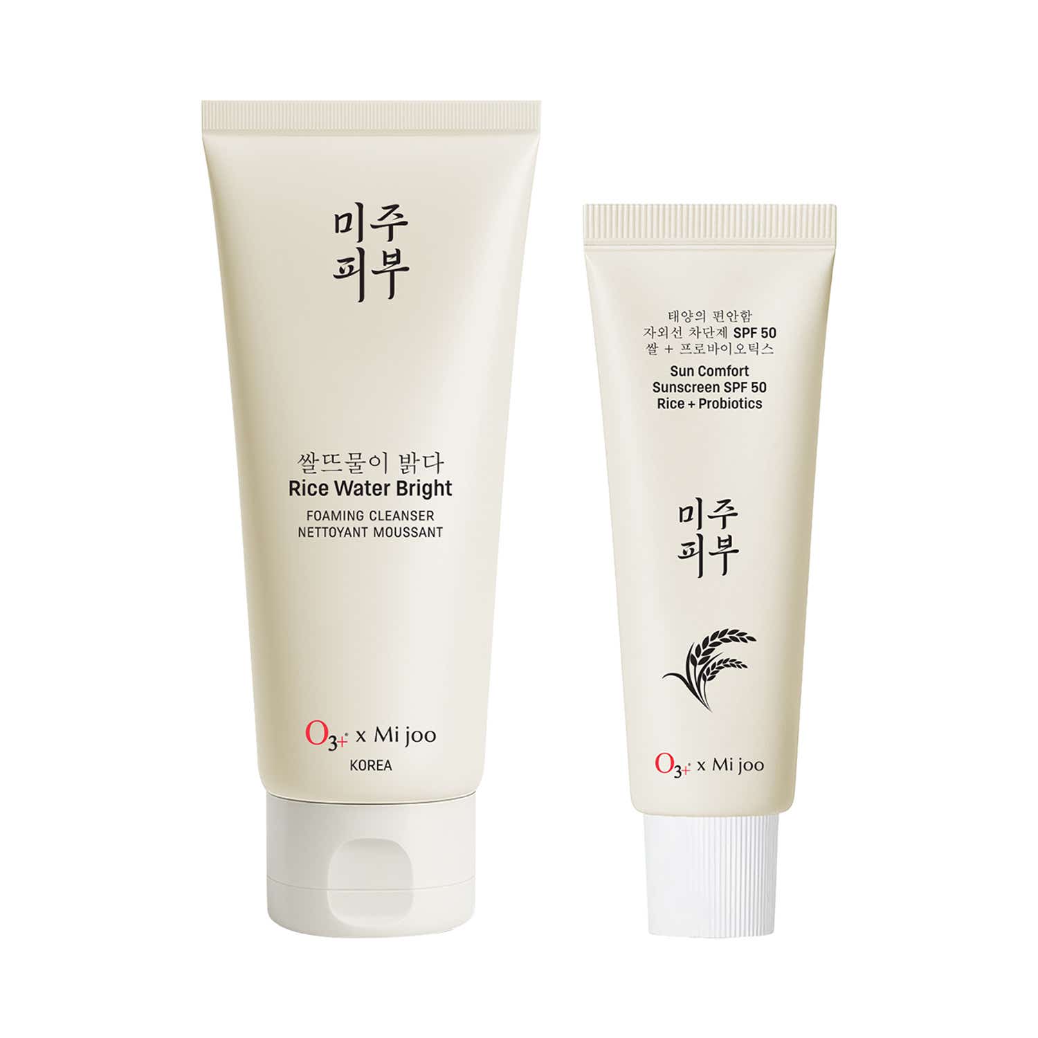 O3+ | O3+ Mijoo Daily Duo Glow for Glowing Skin & Intense Sun Protection - (100 ml + 50 g) Combo