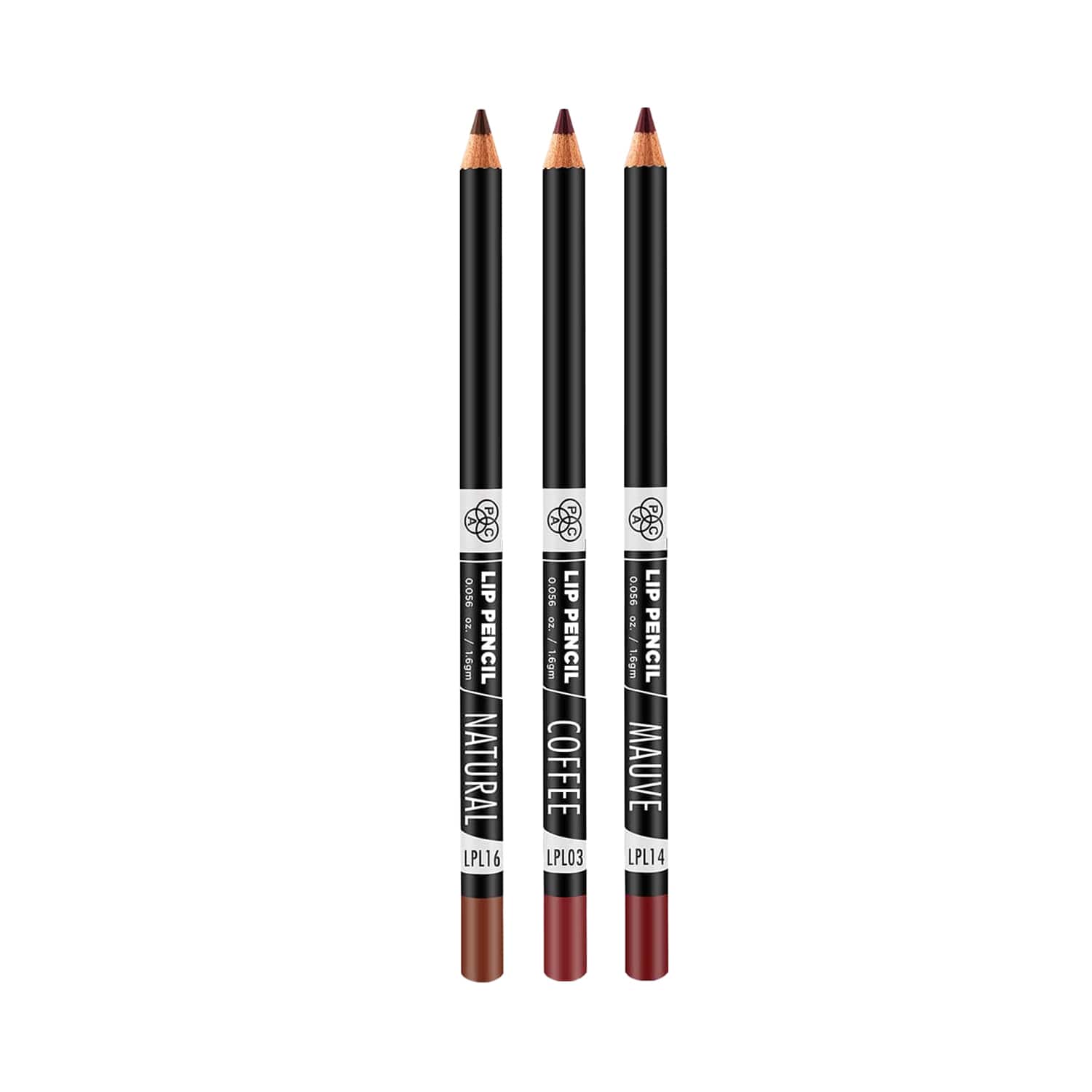 PAC | PAC Bestseller Lip Pencil Pack of 3 Combo
