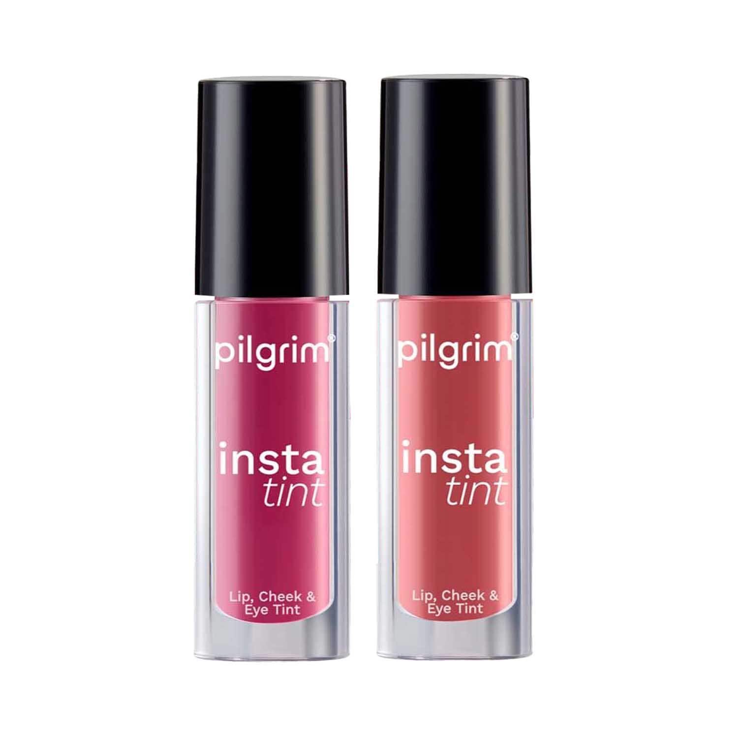 Pilgrim | Pilgrim Lip, Check And Eye Tint Combo - Pink Filter & Coral Story