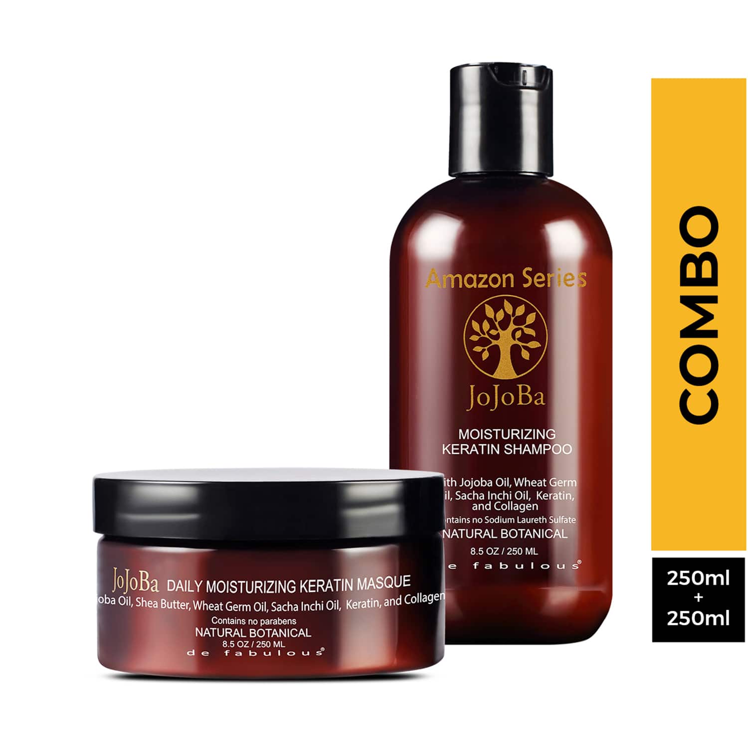 Amazon Series | Amazon Series Jojoba Shampoo and Masque Combo