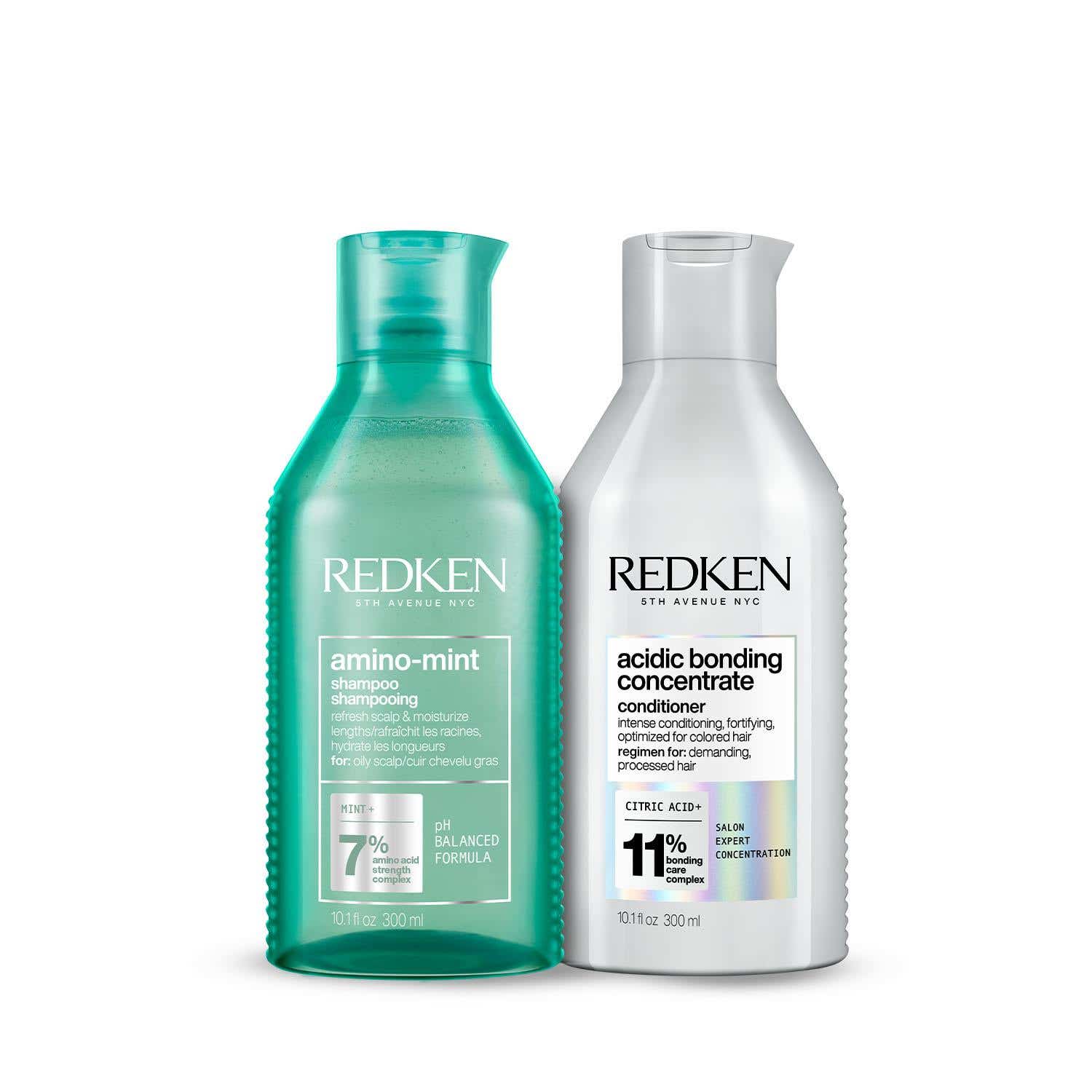 REDKEN | Redken's Scalp Care Combo - Amino Mint Shampoo & Acidic Bonding Concentrate Bond Repair Conditioner