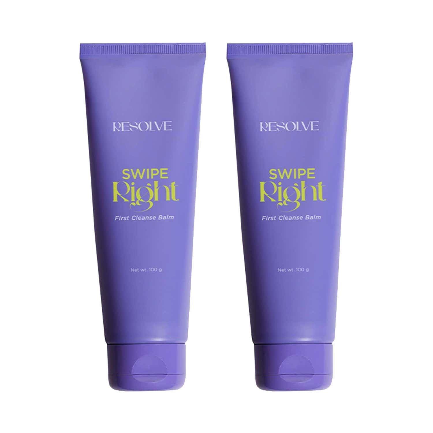RESOLVE | Resolve Swipe Right Twice First Cleanse Balm Duo Combo