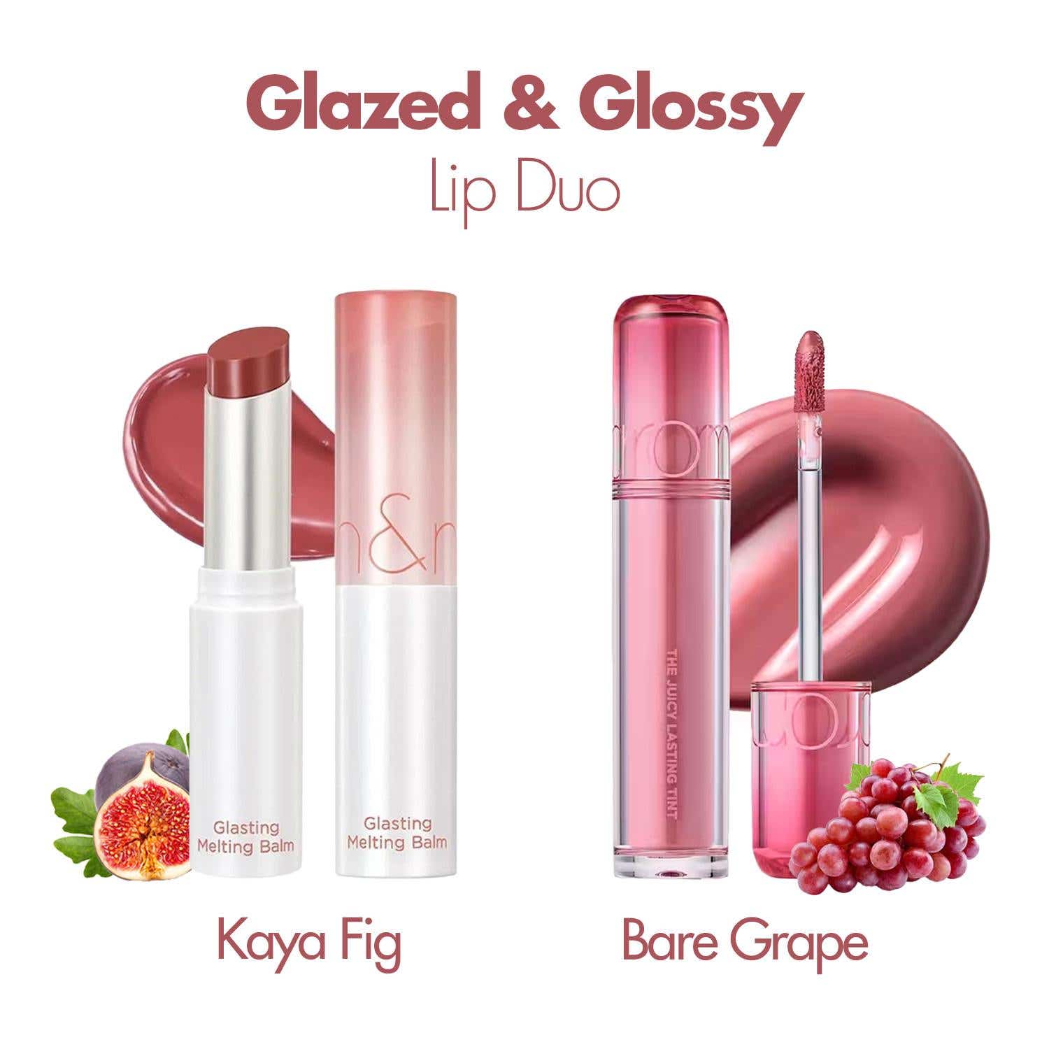 Rom&nd | Rom&nd Glazed & Glossy Lip Duo Combo