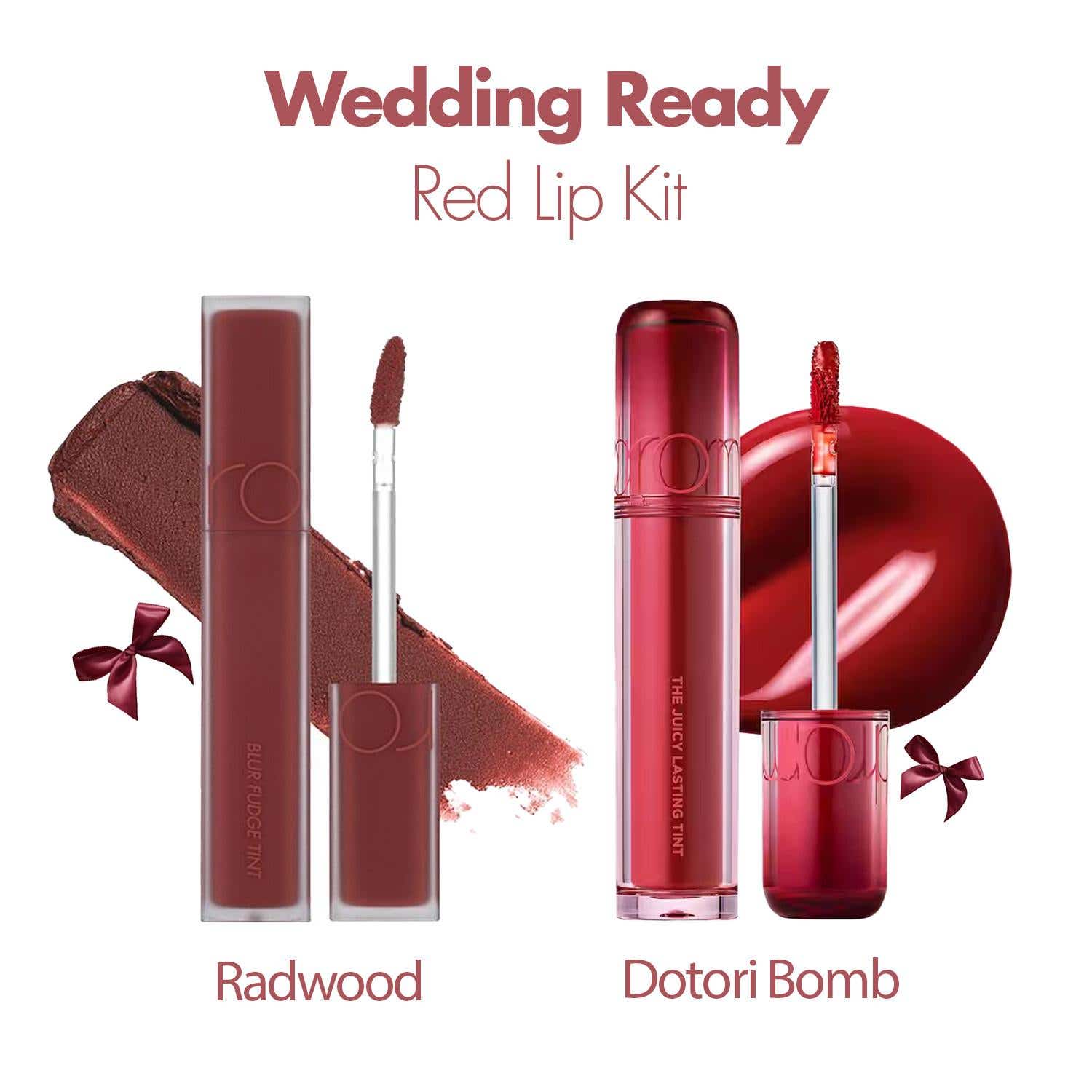 Rom&nd | Rom&nd Wedding Ready Red Lip Kit