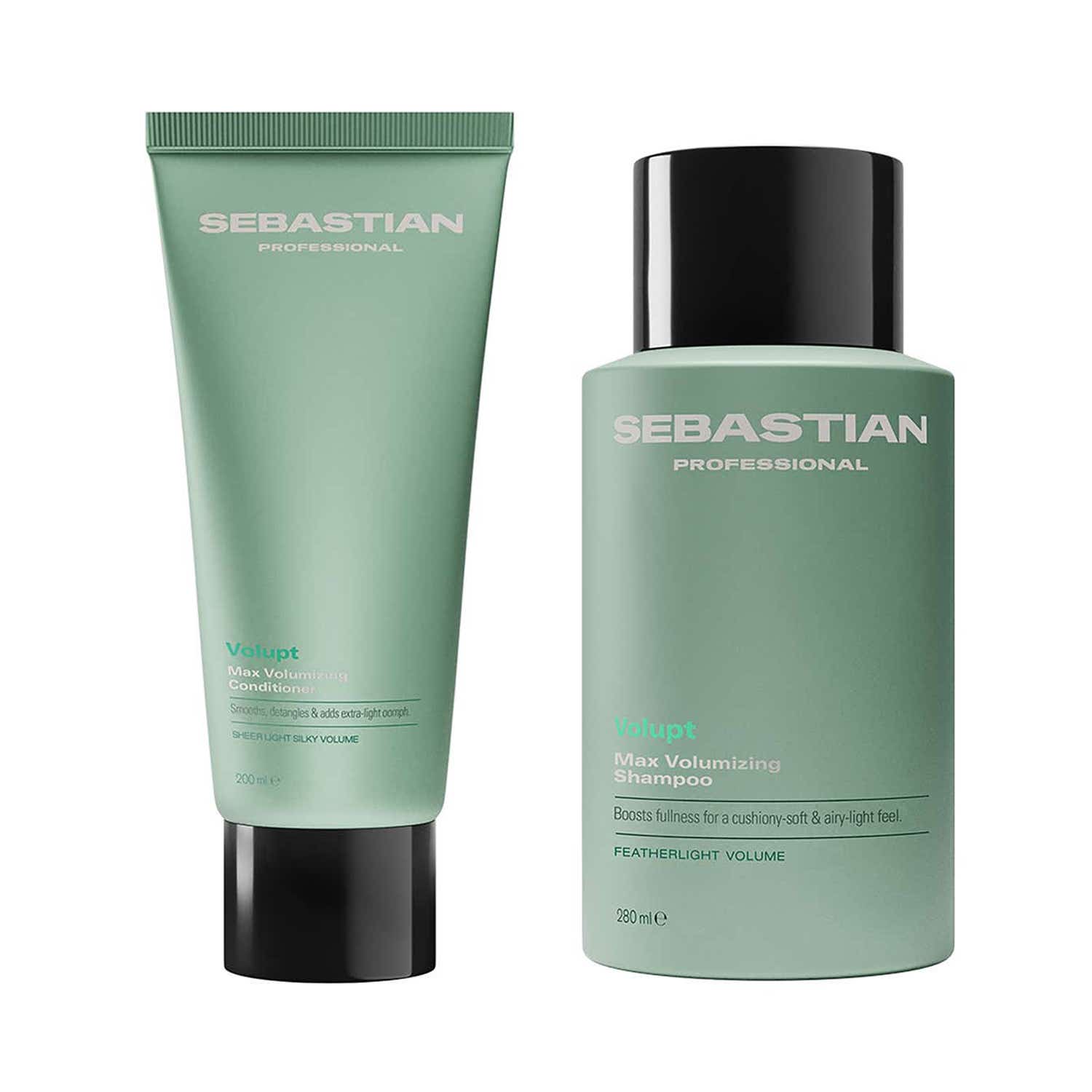 Sebastian Professional | Sebastian Professional Volupt Max Shampoo & Conditioner,Fullness for Soft Fine Hair Combo