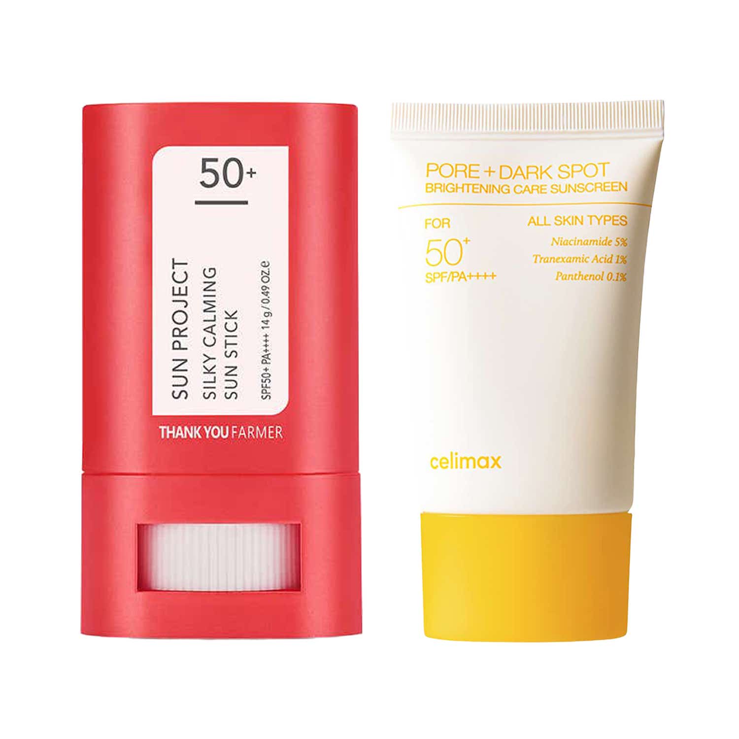 Thank You Farmer | Thank You Farmer + Celimax Daily Protection Sunscreen Duo Combo