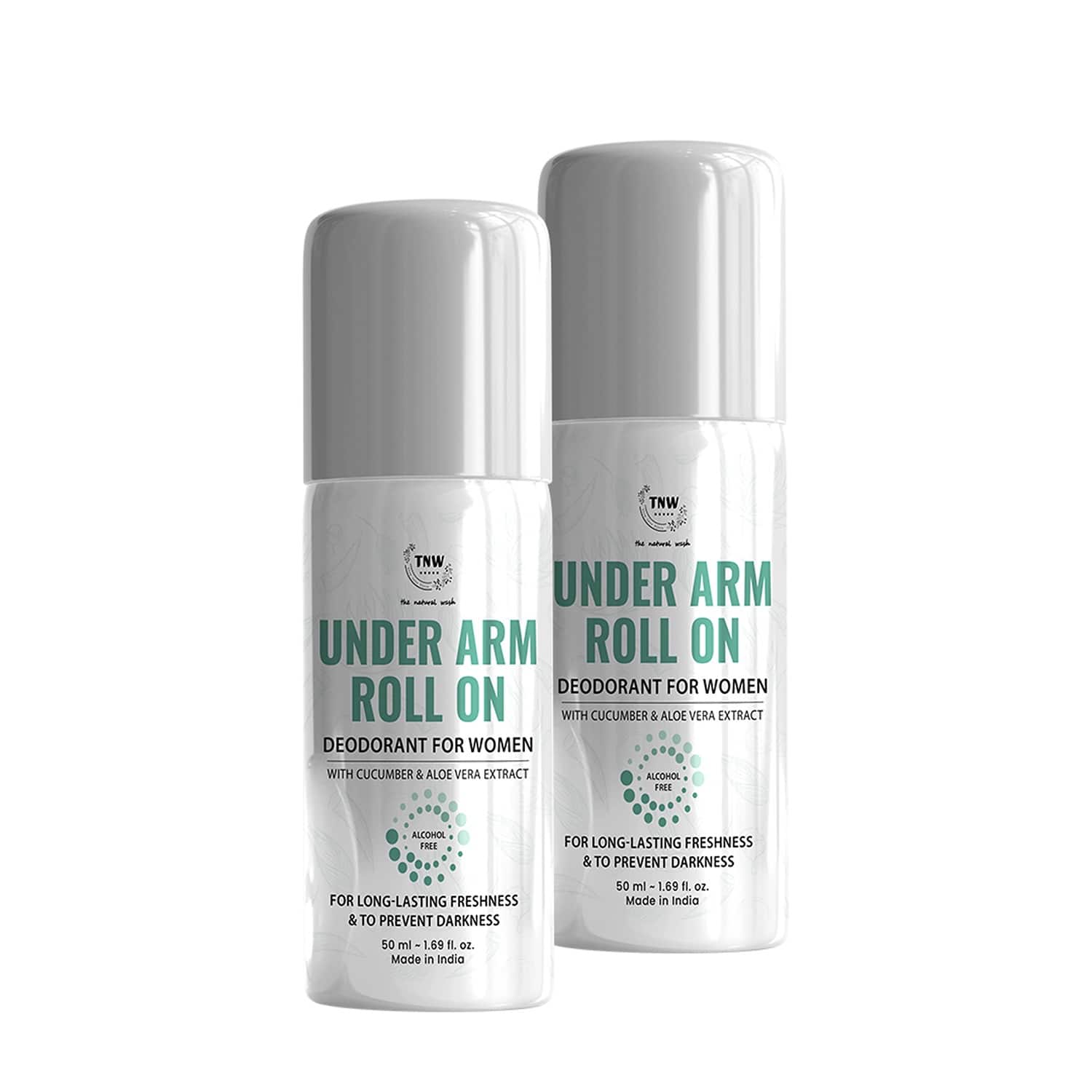 TNW The Natural Wash | TNW The Natural Wash Under Arm Roll On (Women) Pack of 2 Combo