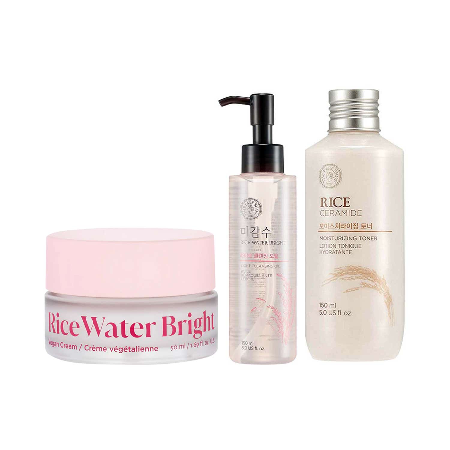The Face Shop | The Face Shop Rice Winter Deep Cleanse & Nourish Trio Combo