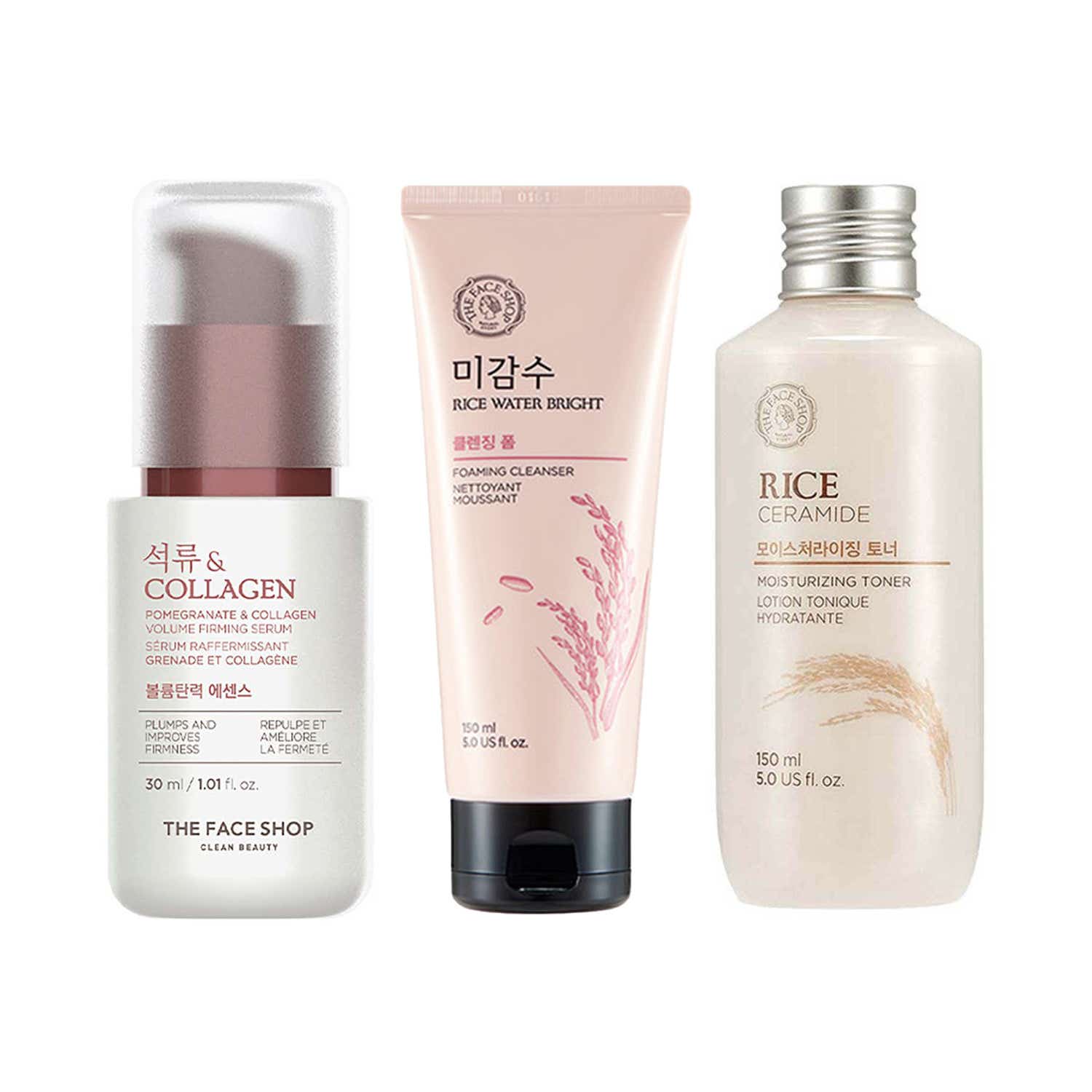 The Face Shop | The Face Shop Rice & Pomegranate Winter Complete Routine Combo