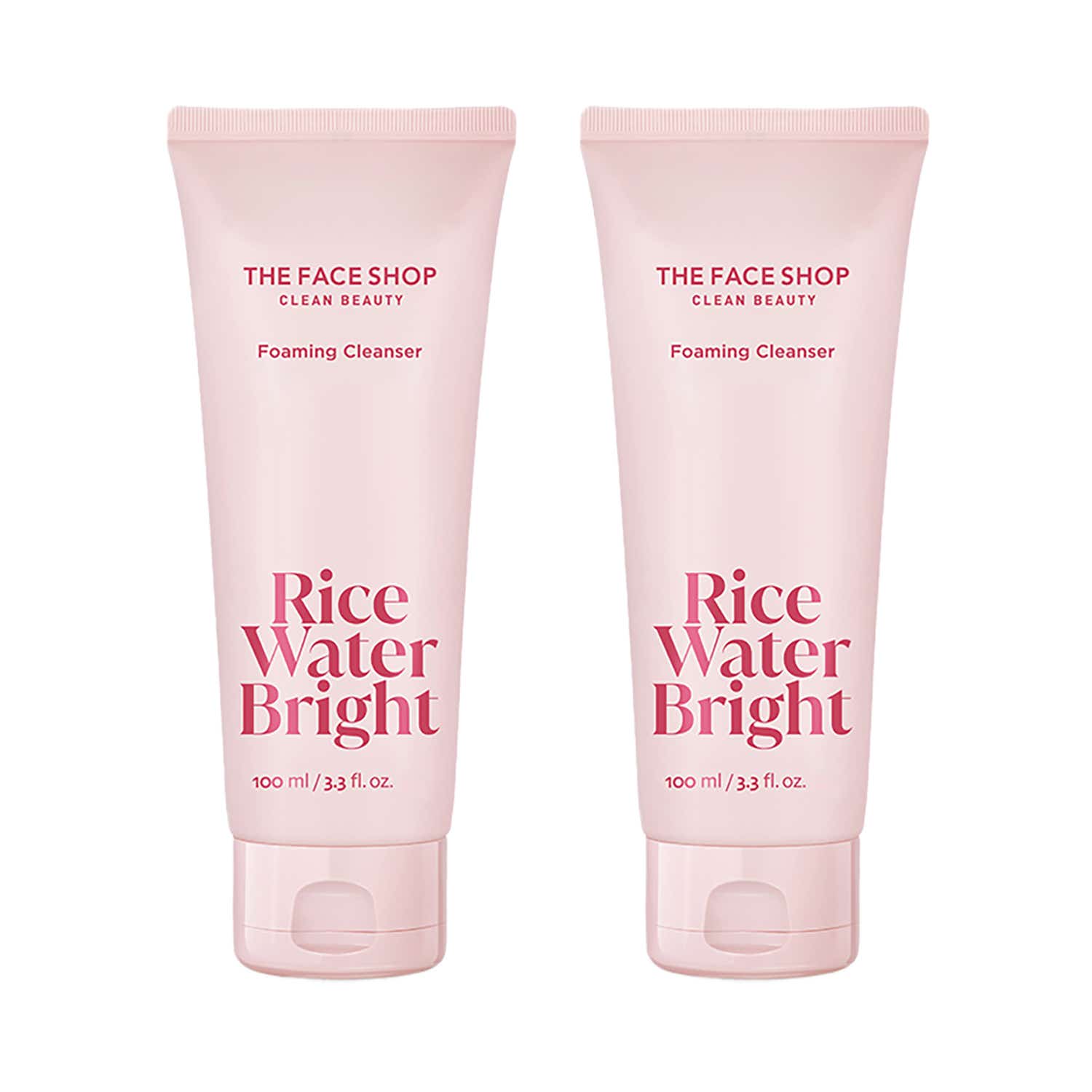 The Face Shop | The Face Shop Rice Water Bright Cleansing Foam - Pack of 2 (100ml Each)