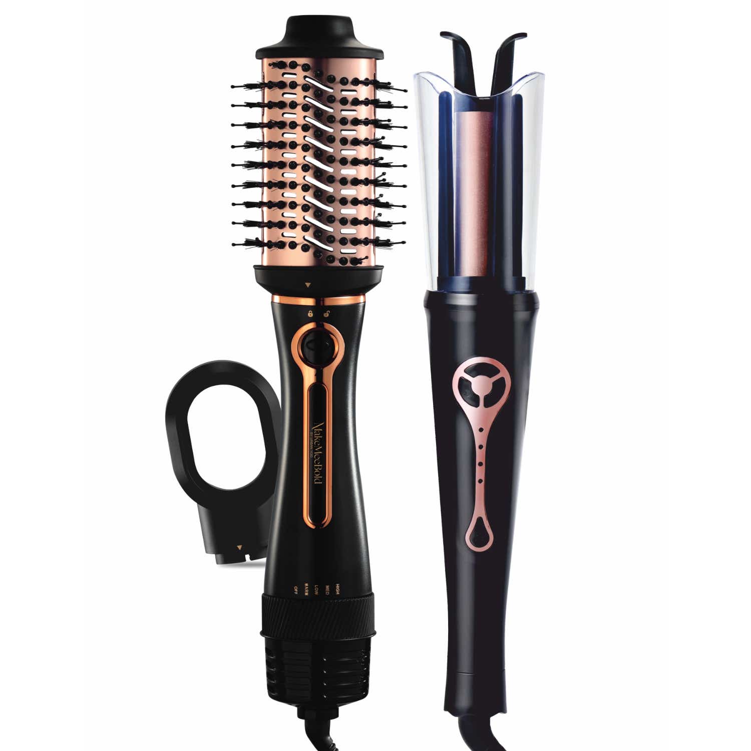 Urban Yog | Urban Yog MakeMeeBold 3 in 1 Hot Air Brush Dryer & Automatic Hair Curler Combo