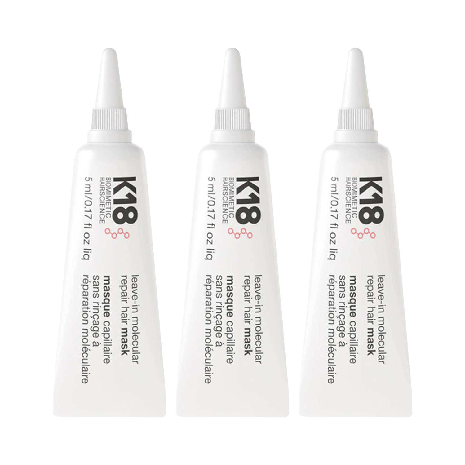 K18 | K18 Molecular Repair Hair Mask Combo 5 ml (pack of 3)