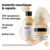 L'Oreal Professionnel Repair Shampoo (300 ml) Hair Mask (250 g) & Hair Serum (90 ml) Combo