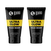 Beardo Ultraglow Facewash For Men 100 ml Combo Pack of 2