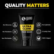 Beardo Ultraglow Facewash For Men 100 ml Combo Pack of 2
